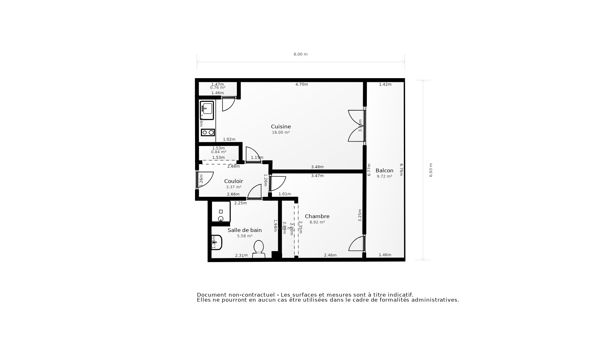 Vente Appartement ANGLET - 2 pièces - 42,5 m² - (64600)