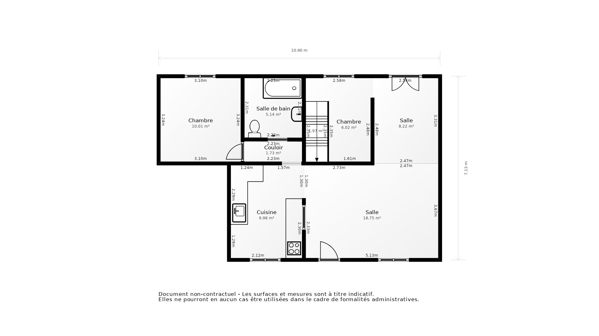 Vente Maison COTEAUX SUR LOIRE - 5 pièces - 105 m² - (37130)