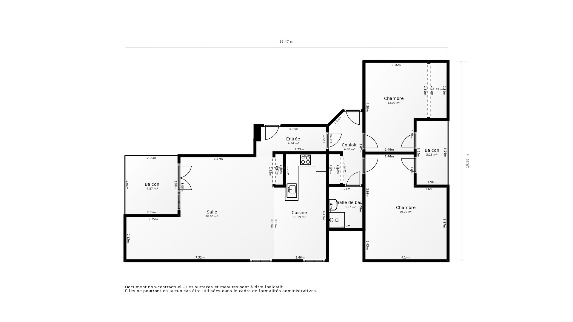 Vente Appartement ST PRIEST - 3 pièces - 76 m² - (69800)