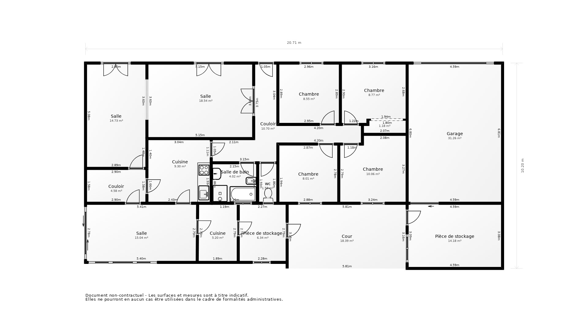Vente Maison CAVIGNAC - 6 pièces - 129 m² - (33620)