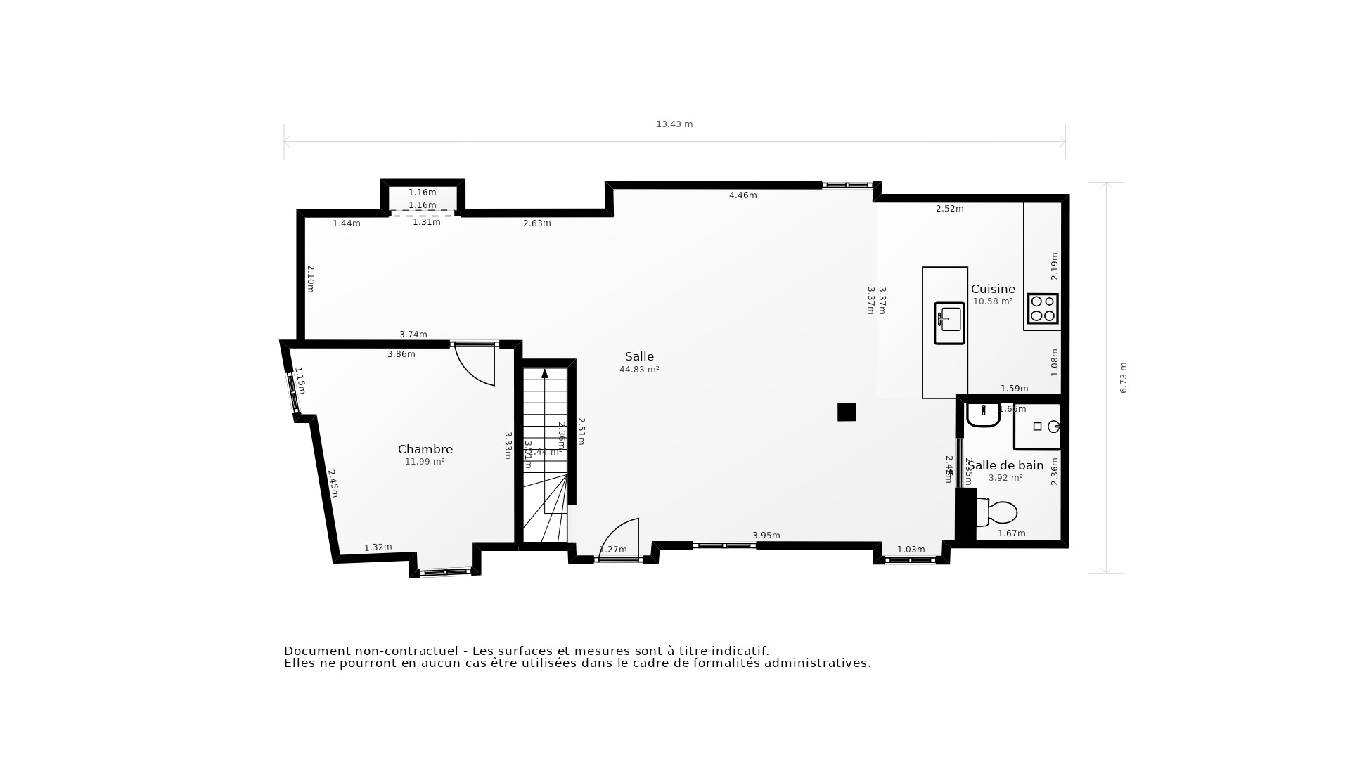 Vente Maison FUMEL - 4 pièces - 138 m² - (47500)