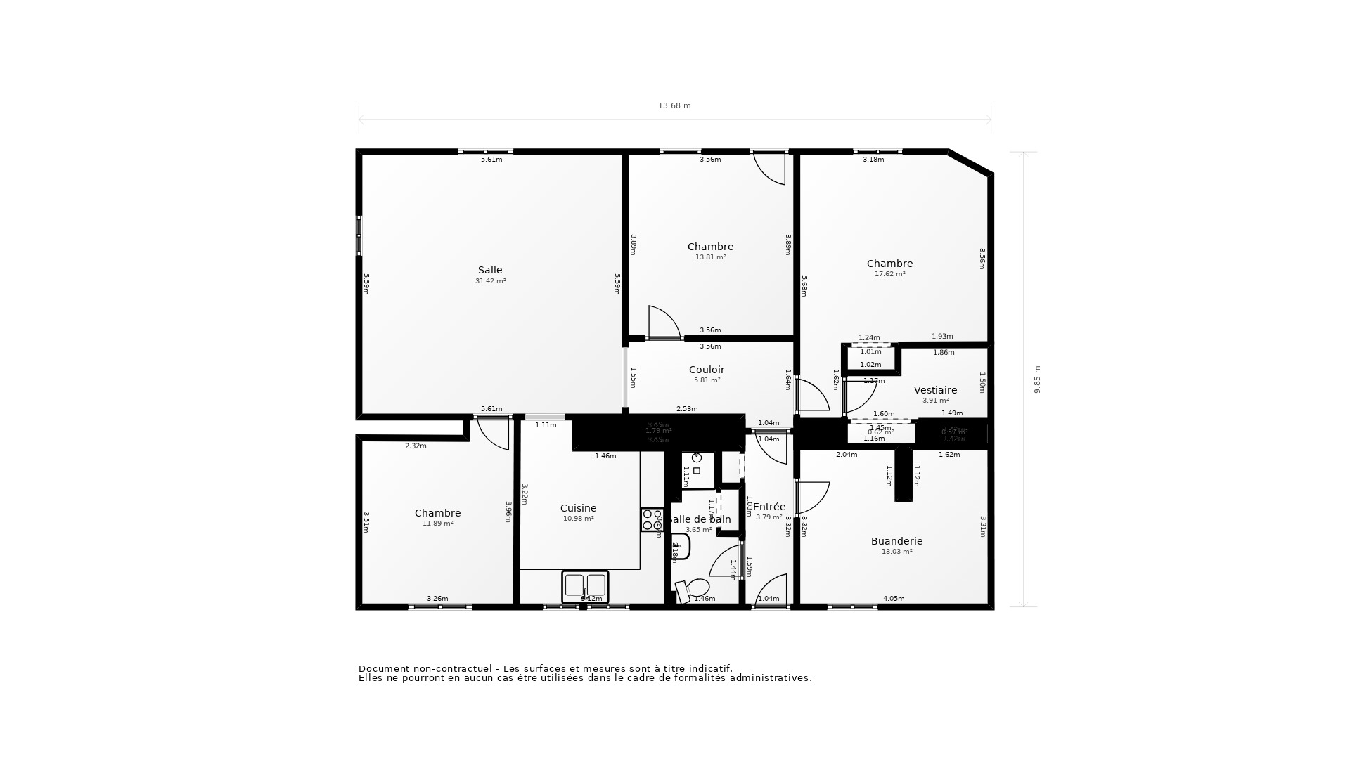 Vente Maison RIVIERES - 4 pièces - 119 m² - (16110)