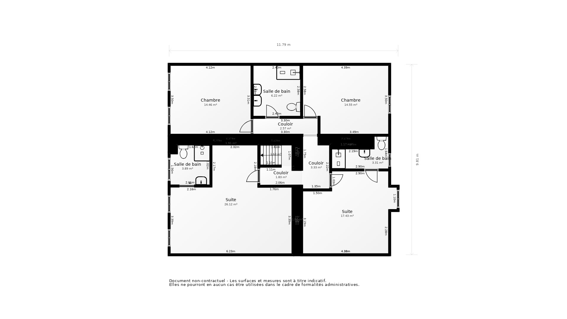 Vente Maison ST JEAN D ANGELY - 7 pièces - 240 m² - (17400)