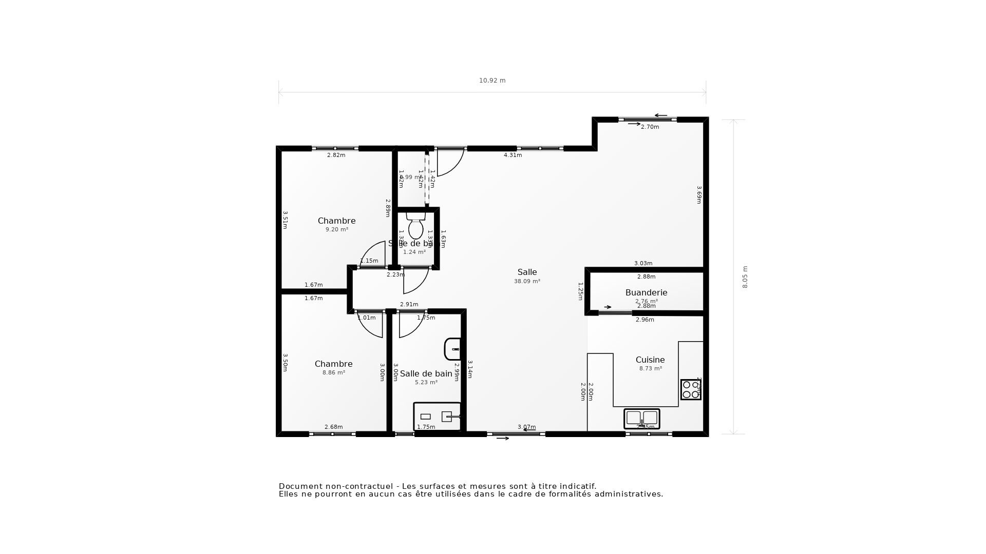 Vente Maison ST GEORGES DES AGOUTS - 3 pièces - 80 m² - (17150)