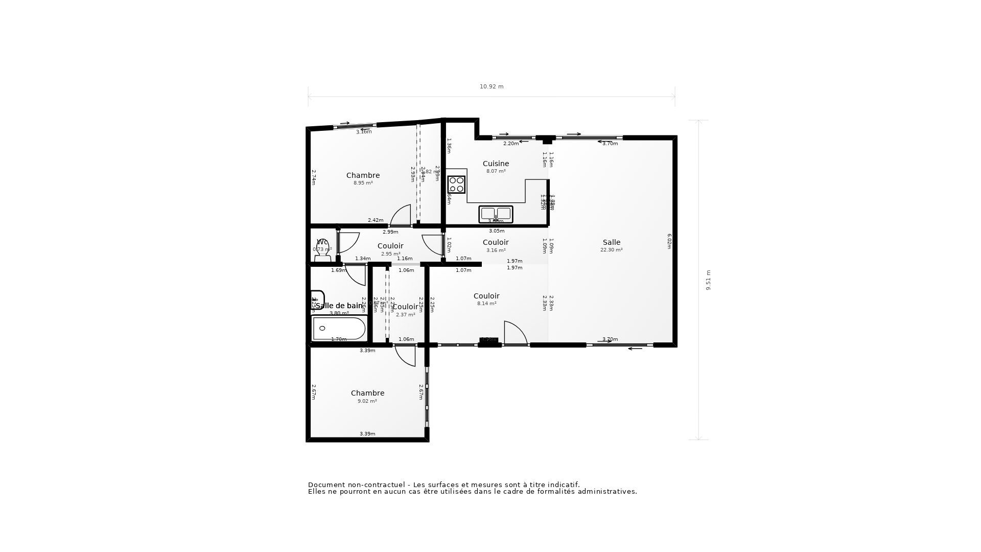 Vente Maison MERIGNAC - 4 pièces - 80 m² - (33700)