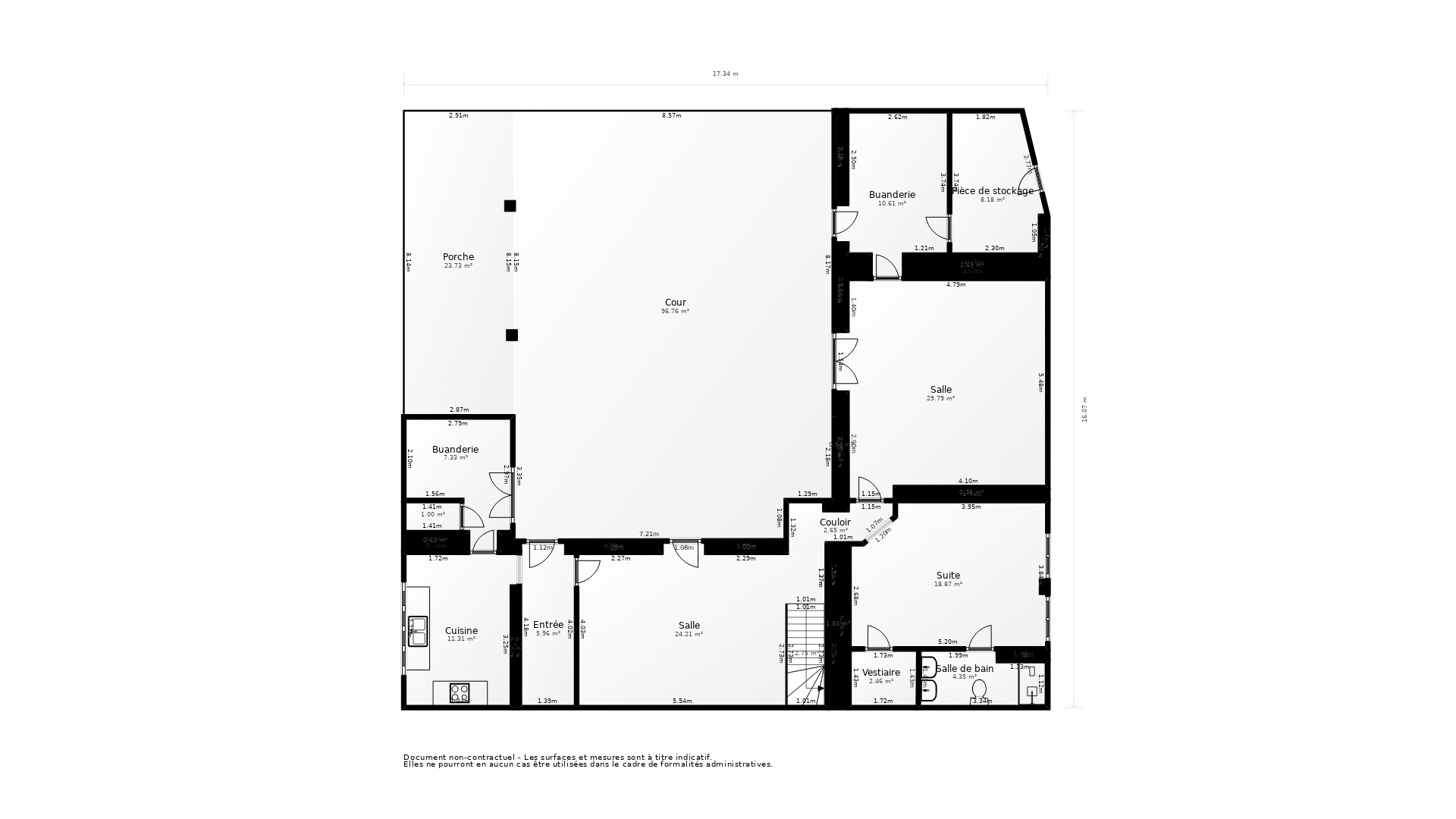 Vente Maison ST FORT SUR GIRONDE - 6 pièces - 162 m² - (17240)