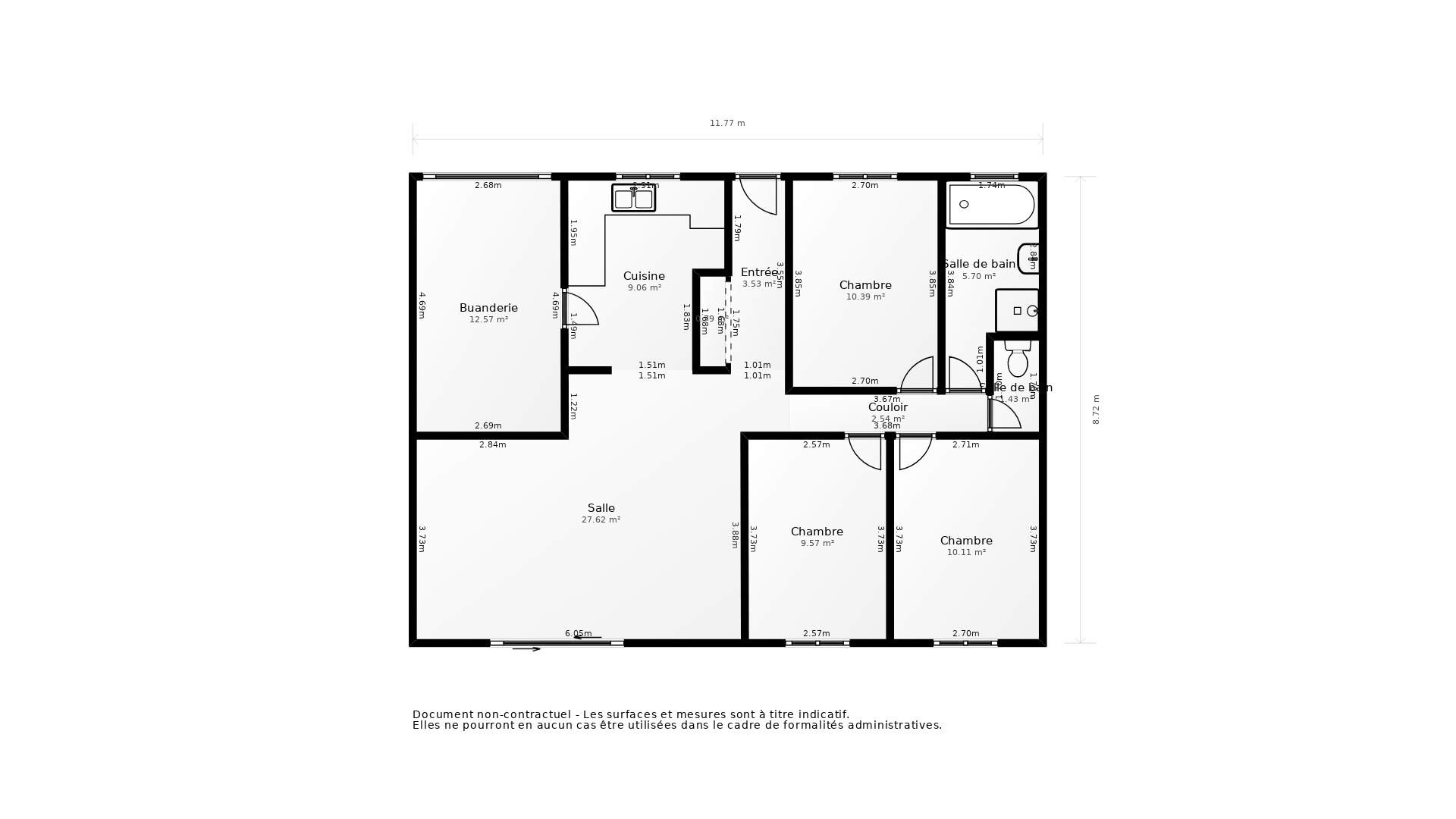 Vente Maison ST ANDRE DE CUBZAC - 4 pièces - 85 m² - (33240)