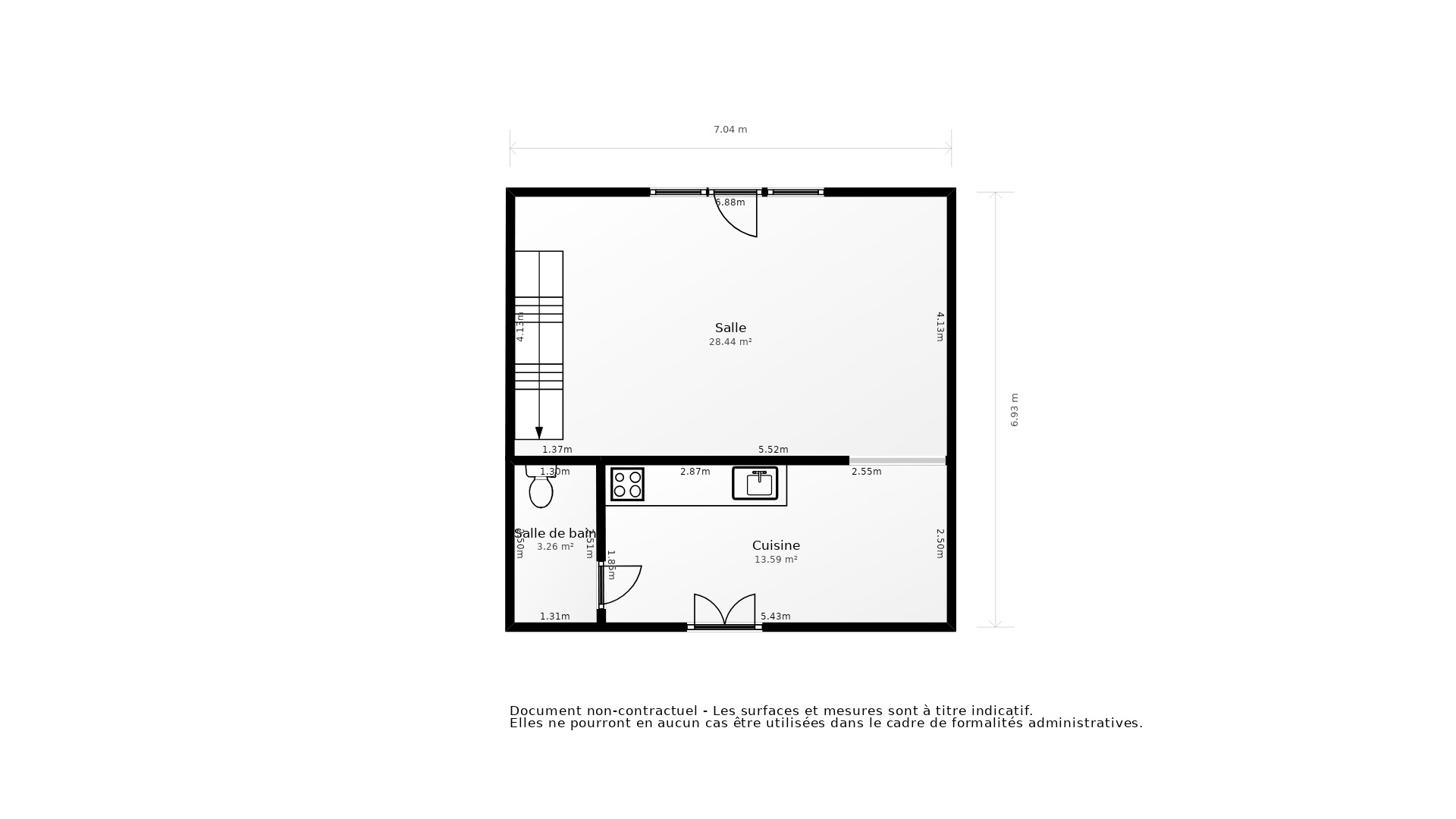 Vente Maison ST PIERRE D OLERON - 3 pièces - 47 m² - (17310)