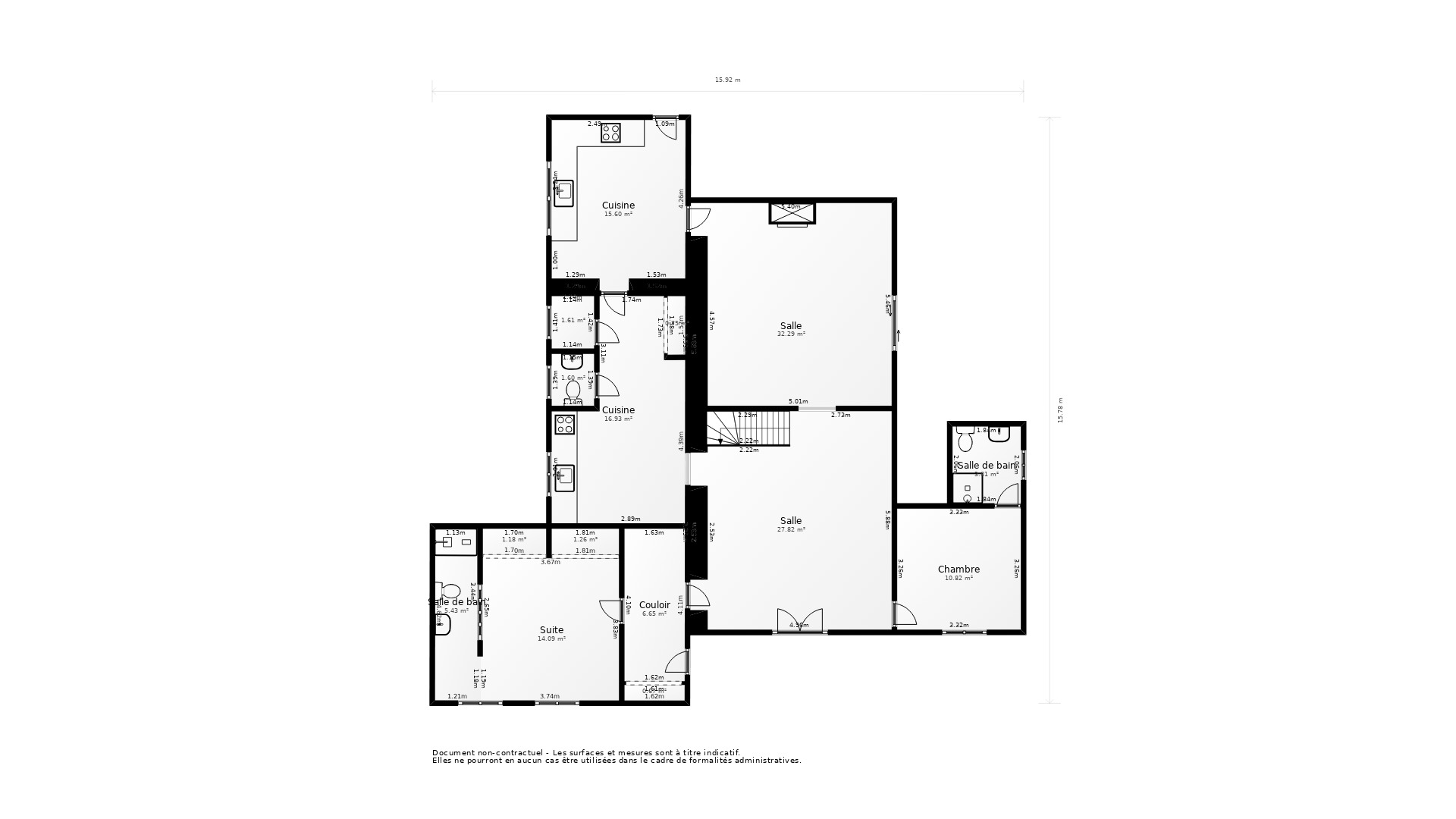 Vente Maison CHERVES RICHEMONT - 12 pièces - 270 m² - (16370)