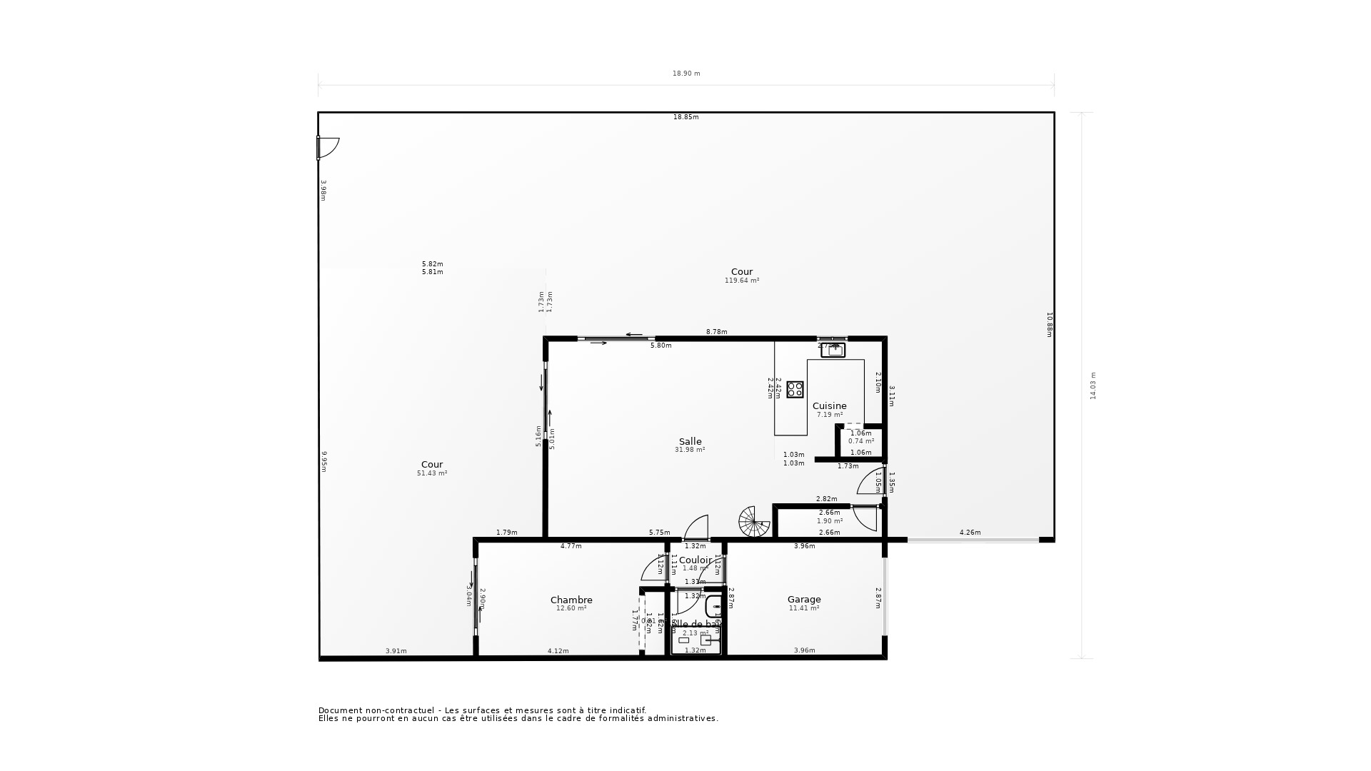 Vente Maison ST THIBERY - 4 pièces - 100 m² - (34630)