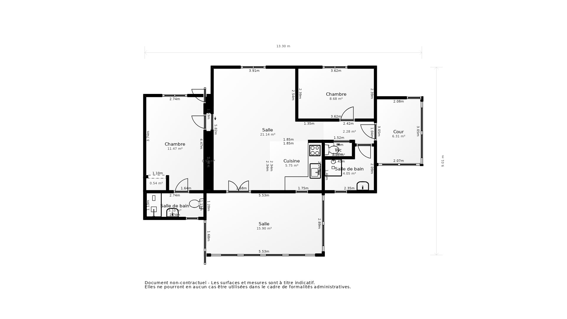 Vente Maison MESCHERS SUR GIRONDE - 3 pièces - 59 m² - (17132)