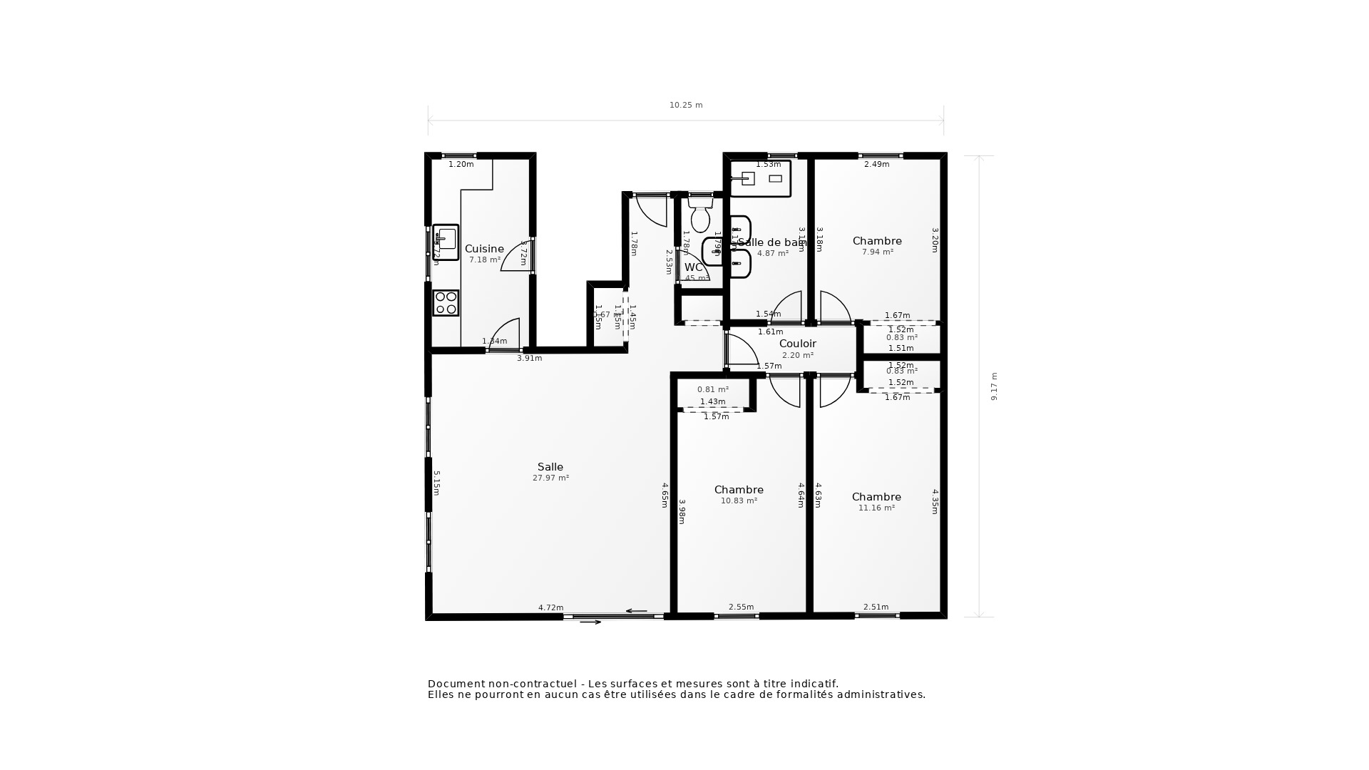 Vente Maison PUYMOYEN - 4 pièces - 93 m² - (16400)