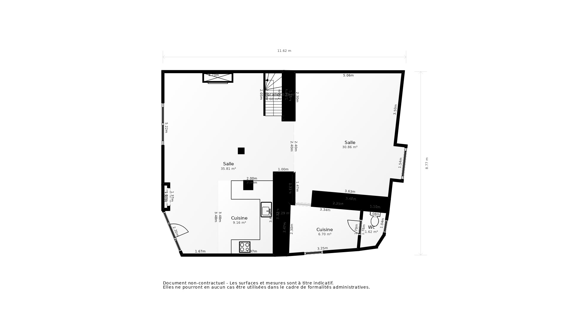 Vente Maison FLEAC SUR SEUGNE - 6 pièces - 184 m² - (17800)