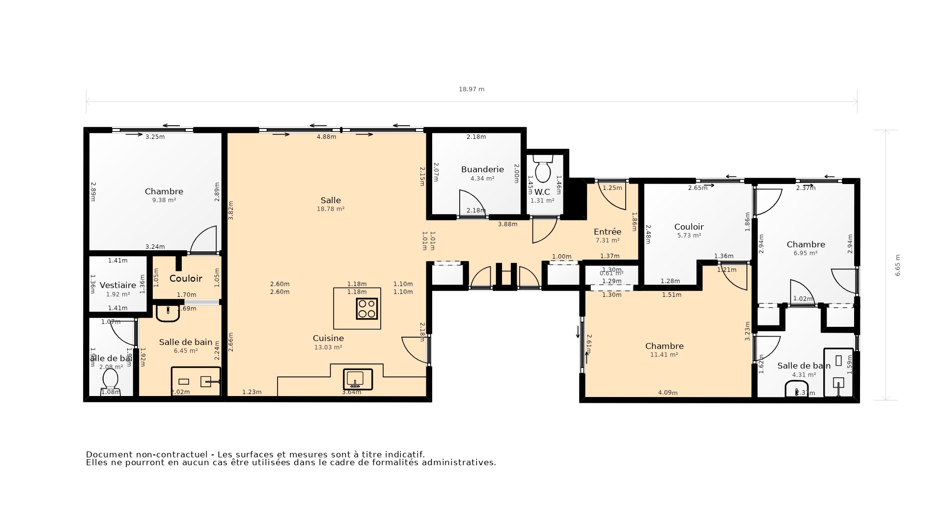 Vente Maison ROCHEFORT - 4 pièces - 106 m² - (17300)