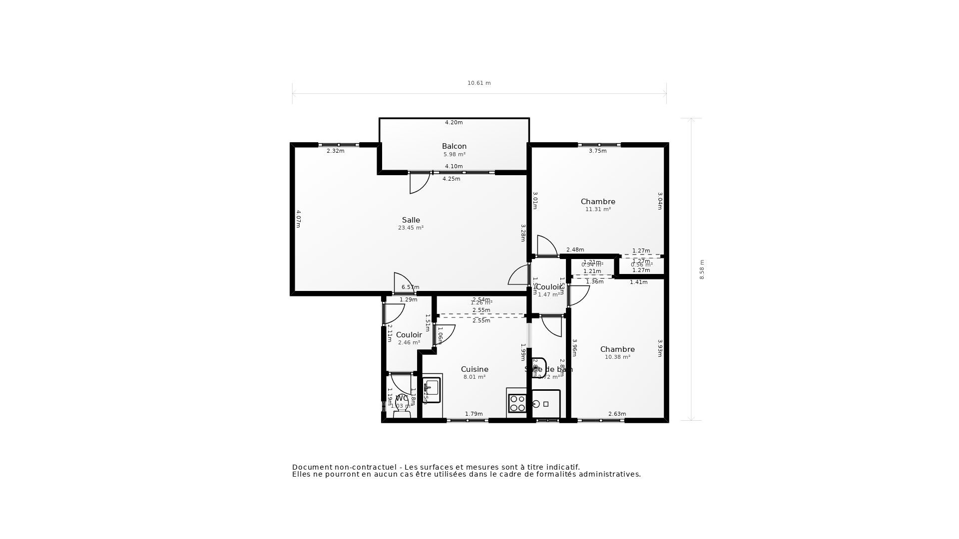 Vente Appartement LYON 05 - 3 pièces - 67 m² - (69005)