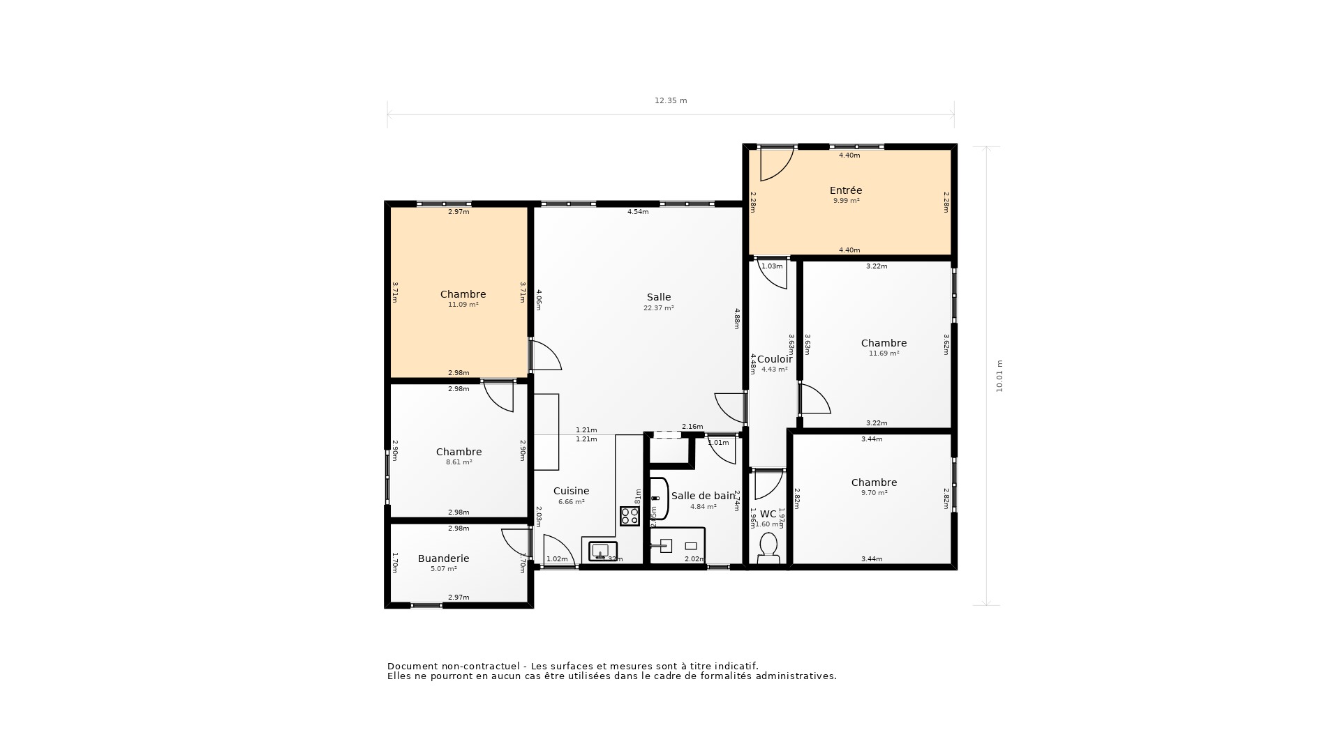 Vente Maison PESSAC - 5 pièces - 96,7 m² - (33600)