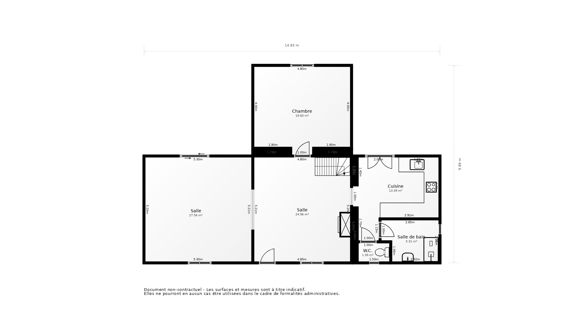Vente Maison LEOGEATS - 4 pièces - 135 m² - (33210)
