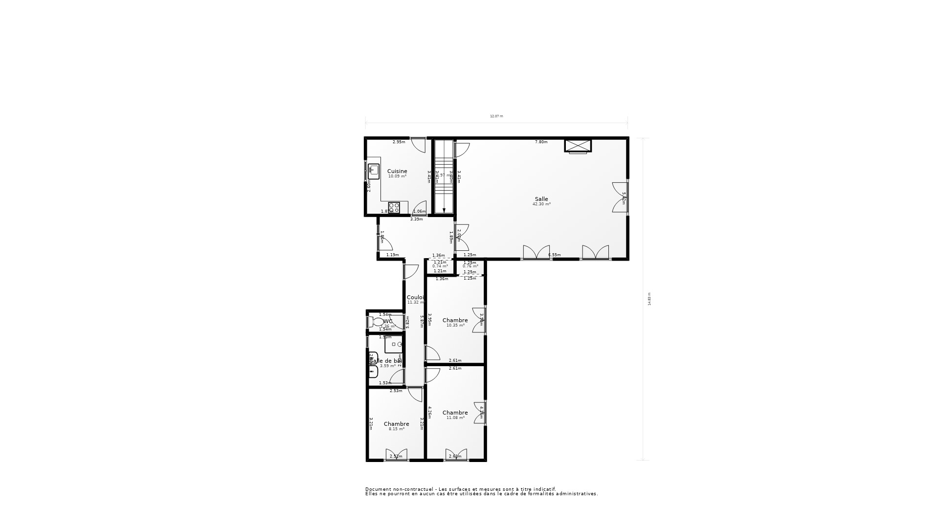 Vente Maison BIGANOS - 6 pièces - 182,8 m² - (33380)