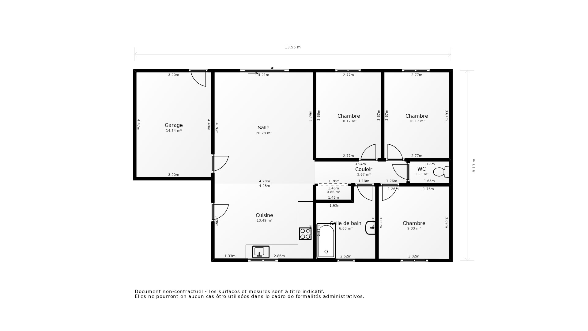 Vente Maison TONNAY CHARENTE - 4 pièces - 80 m² - (17430)