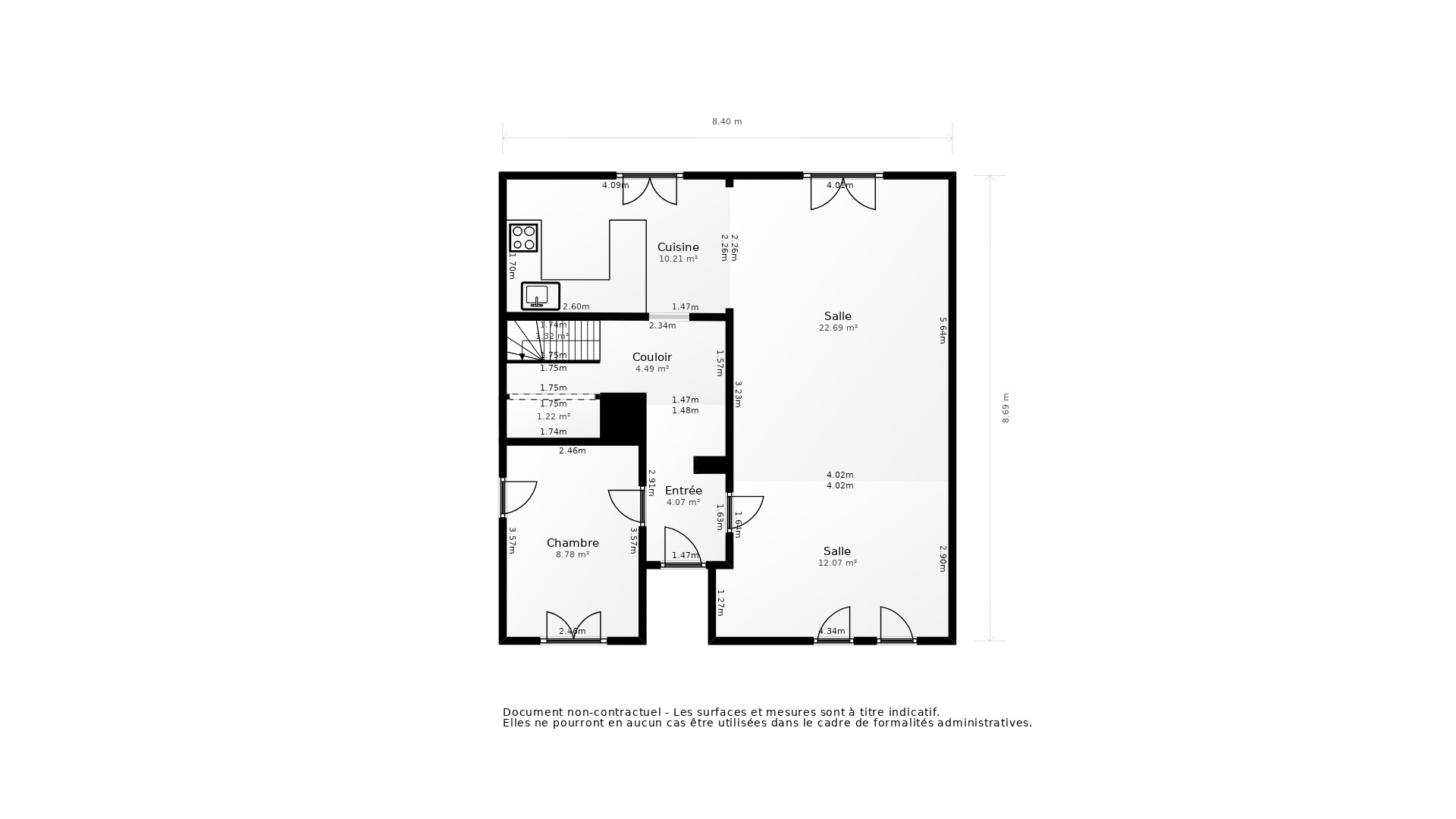 Vente Maison PUILBOREAU - 4 pièces - 87 m² - (17138)