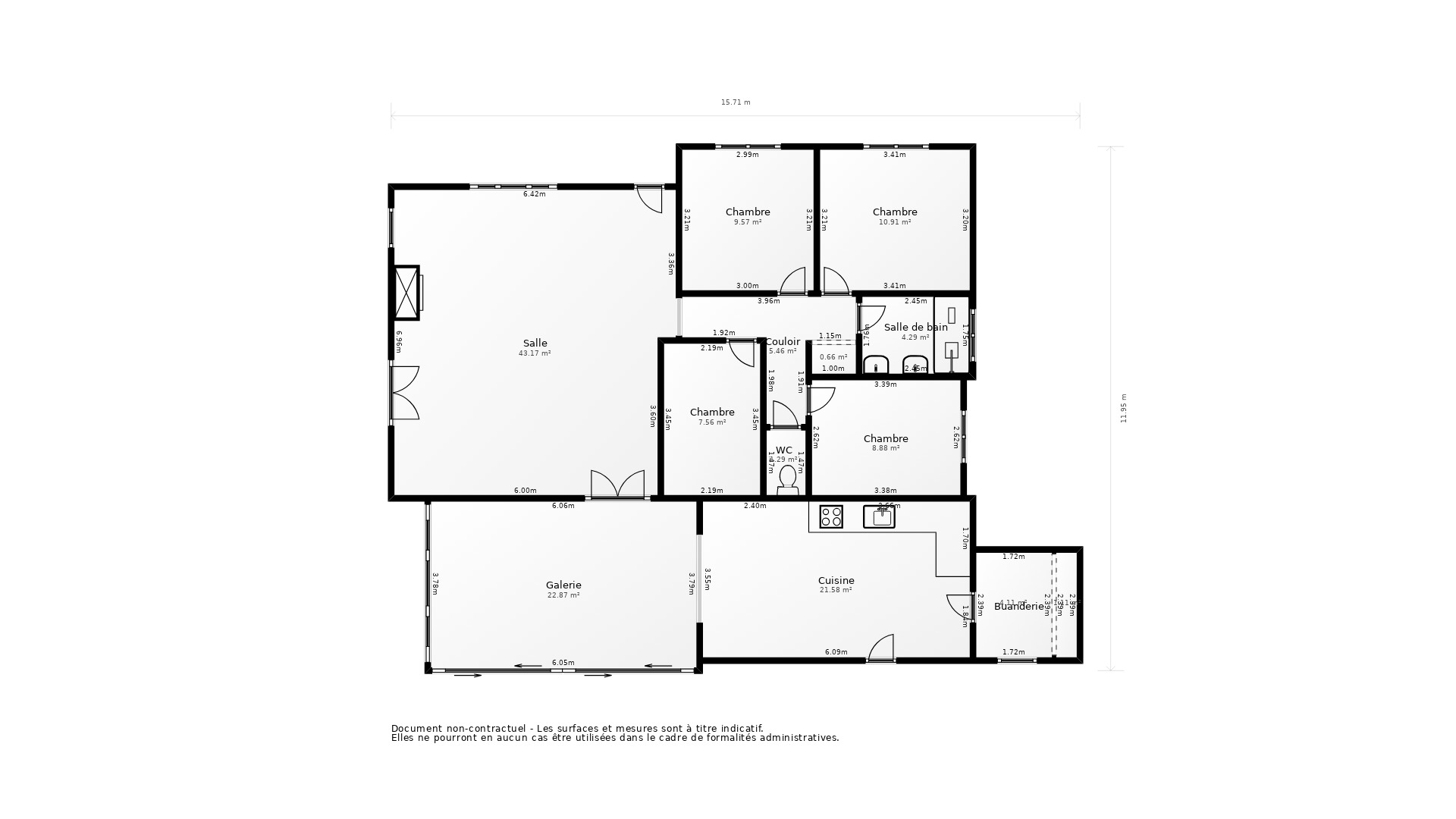 Vente Maison AMBARES ET LAGRAVE - 5 pièces - 137 m² - (33440)