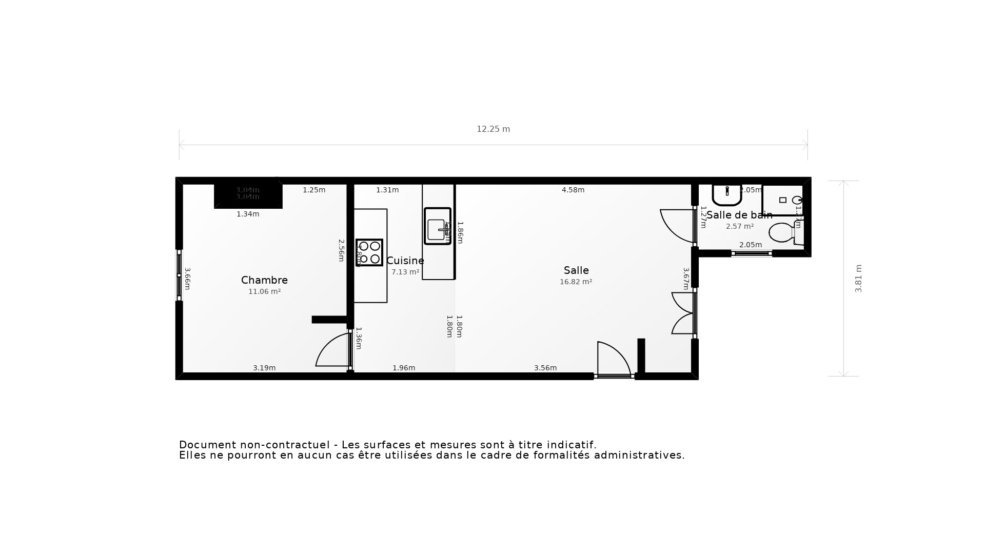 Vente Appartement BORDEAUX - 2 pièces - 40 m² - (33100)