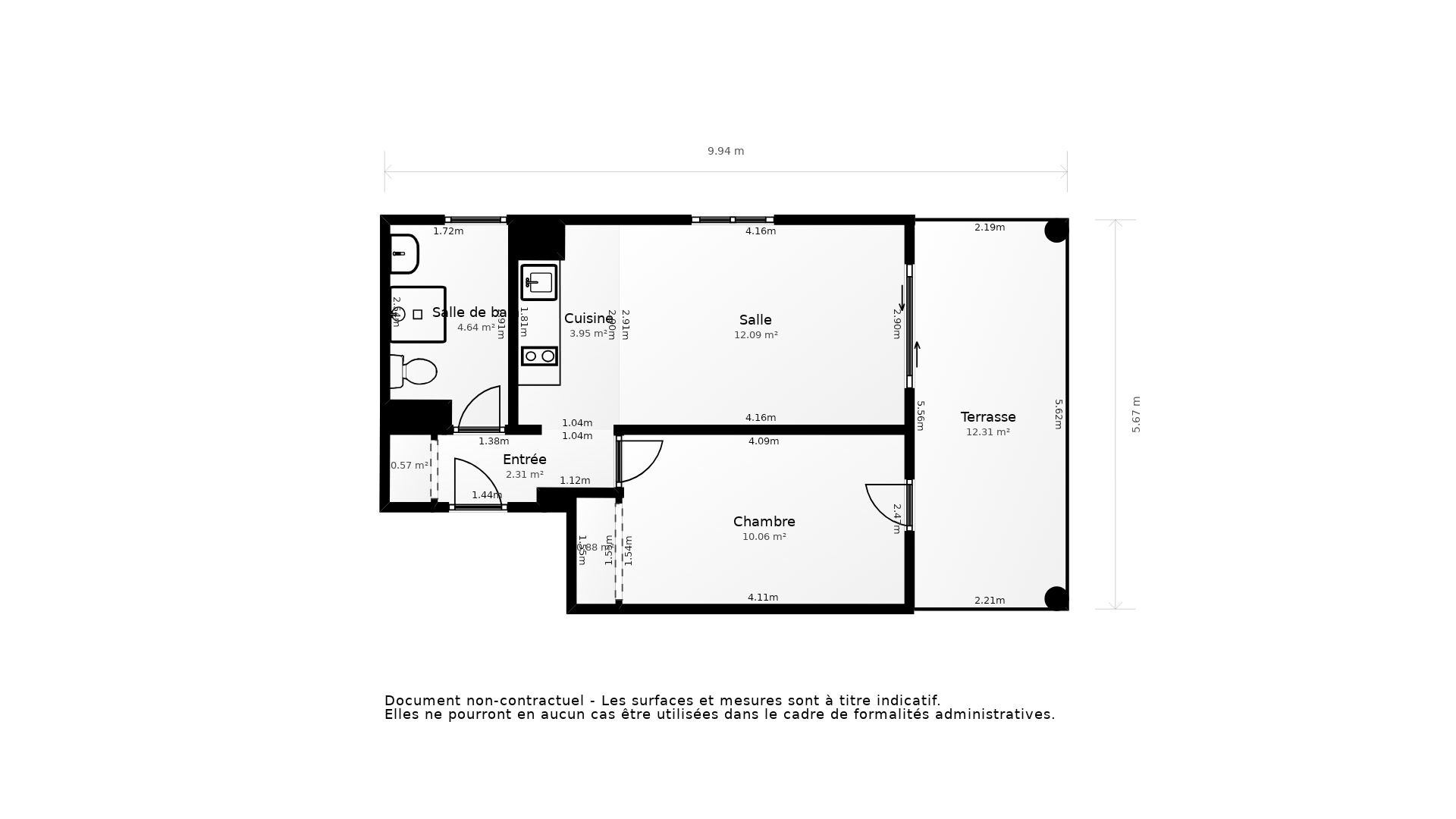 Vente Appartement CIBOURE - 2 pièces - 35 m² - (64500)