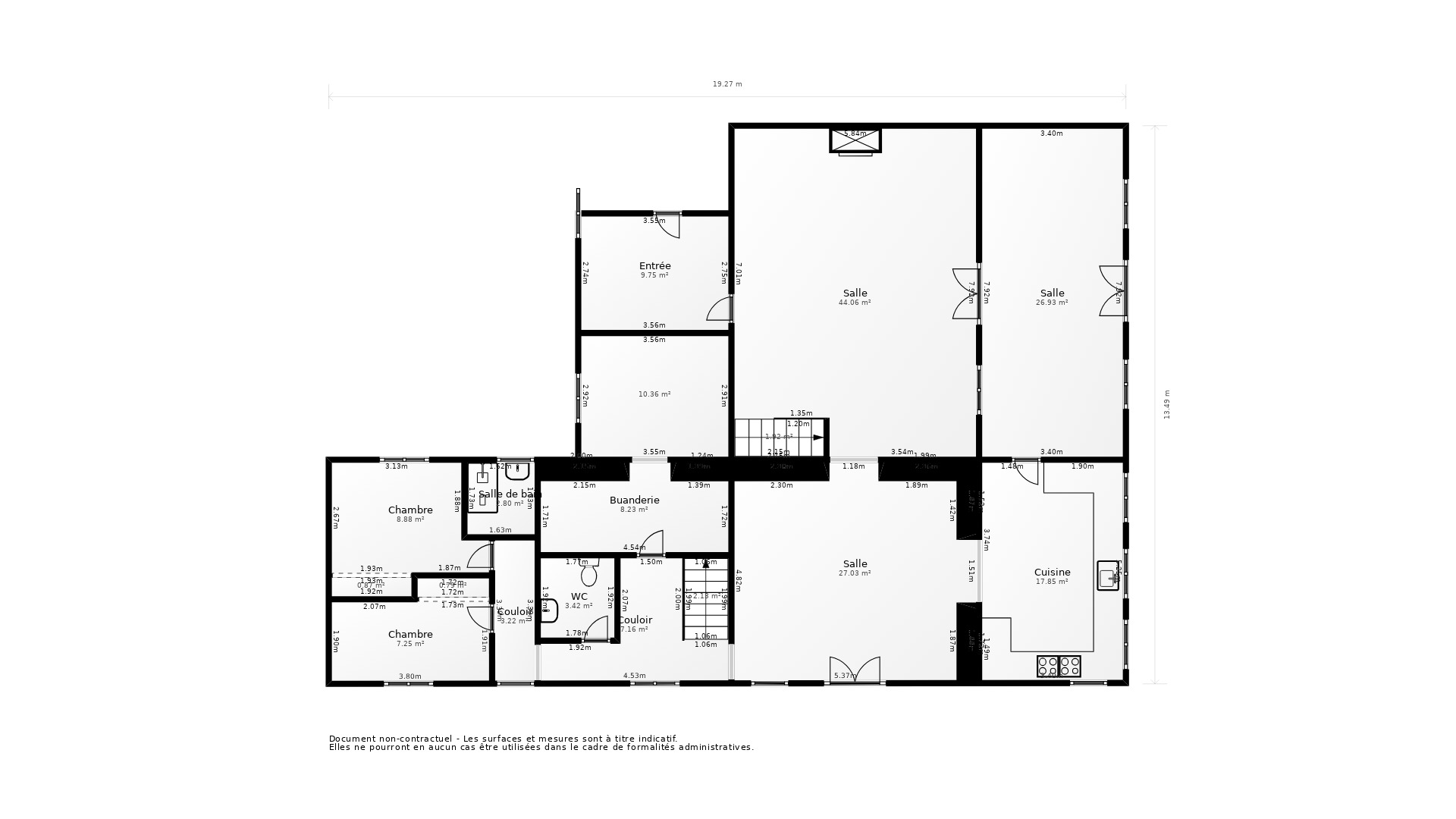 Vente Maison LA CHAPELLE ST JEAN - 8 pièces - 271 m² - (24390)