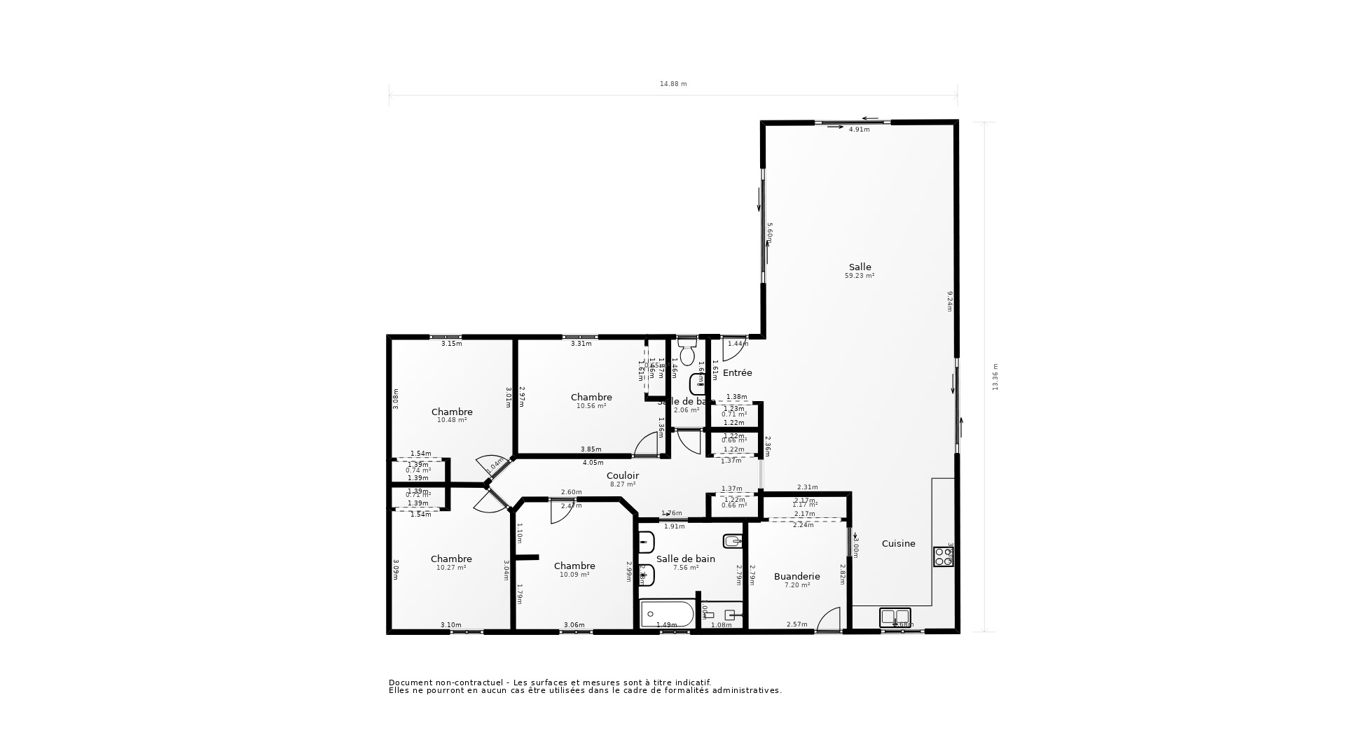 Vente Maison Monsempron-Libos - 5 pièces - 135 m² - (47500)
