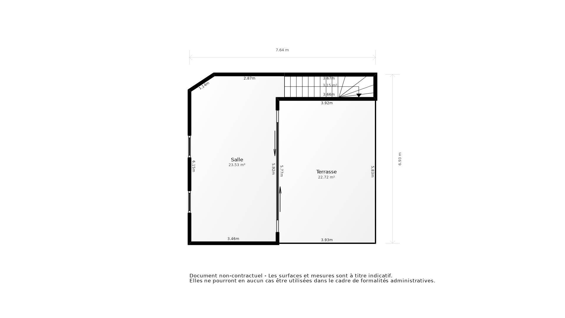 Vente Maison VERDUN EN LAURAGAIS - 5 pièces - 90 m² - (11400)