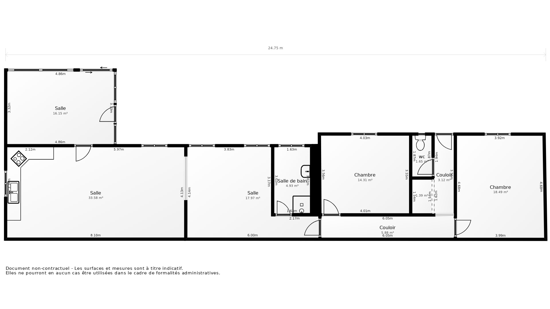 Vente Maison ST SEURIN SUR L ISLE - 3 pièces - 111 m² - (33660)