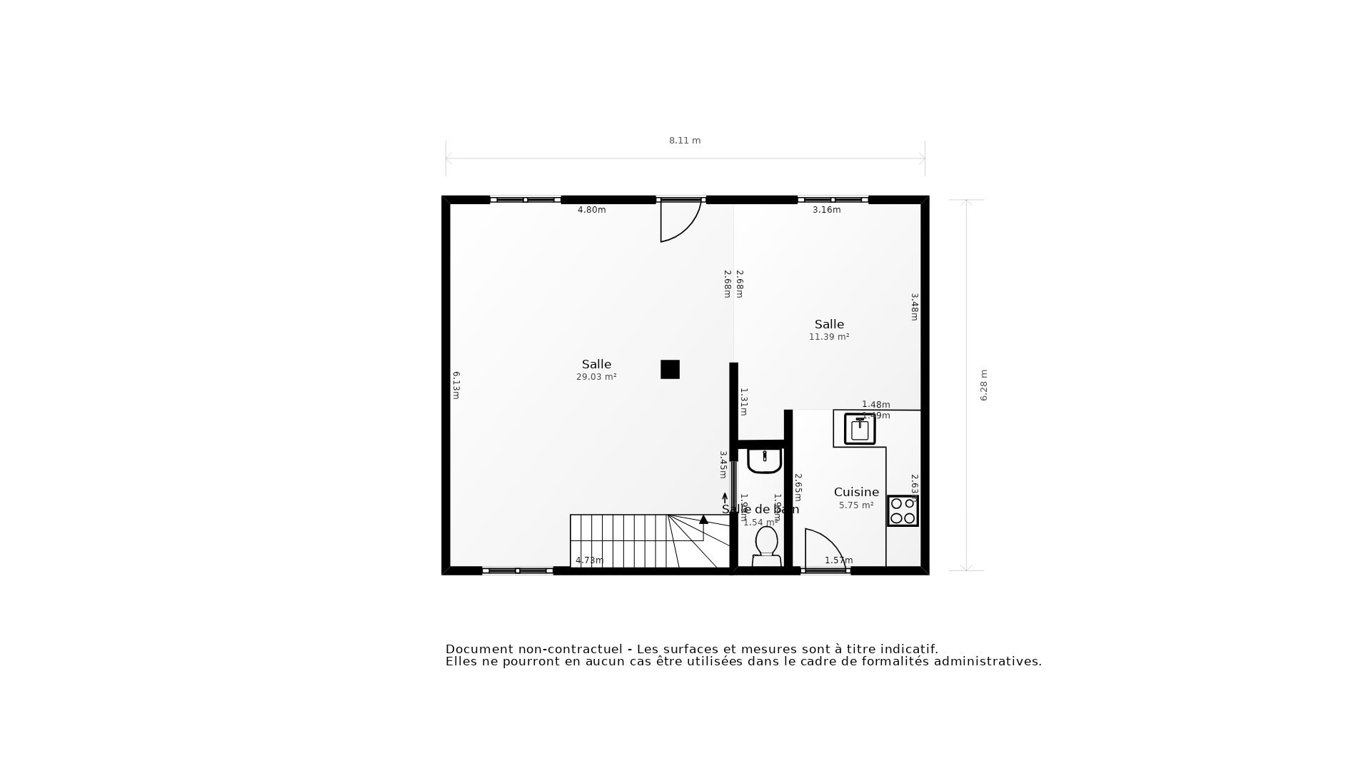 Vente Maison PERIGUEUX - 5 pièces - 80 m² - (24000)