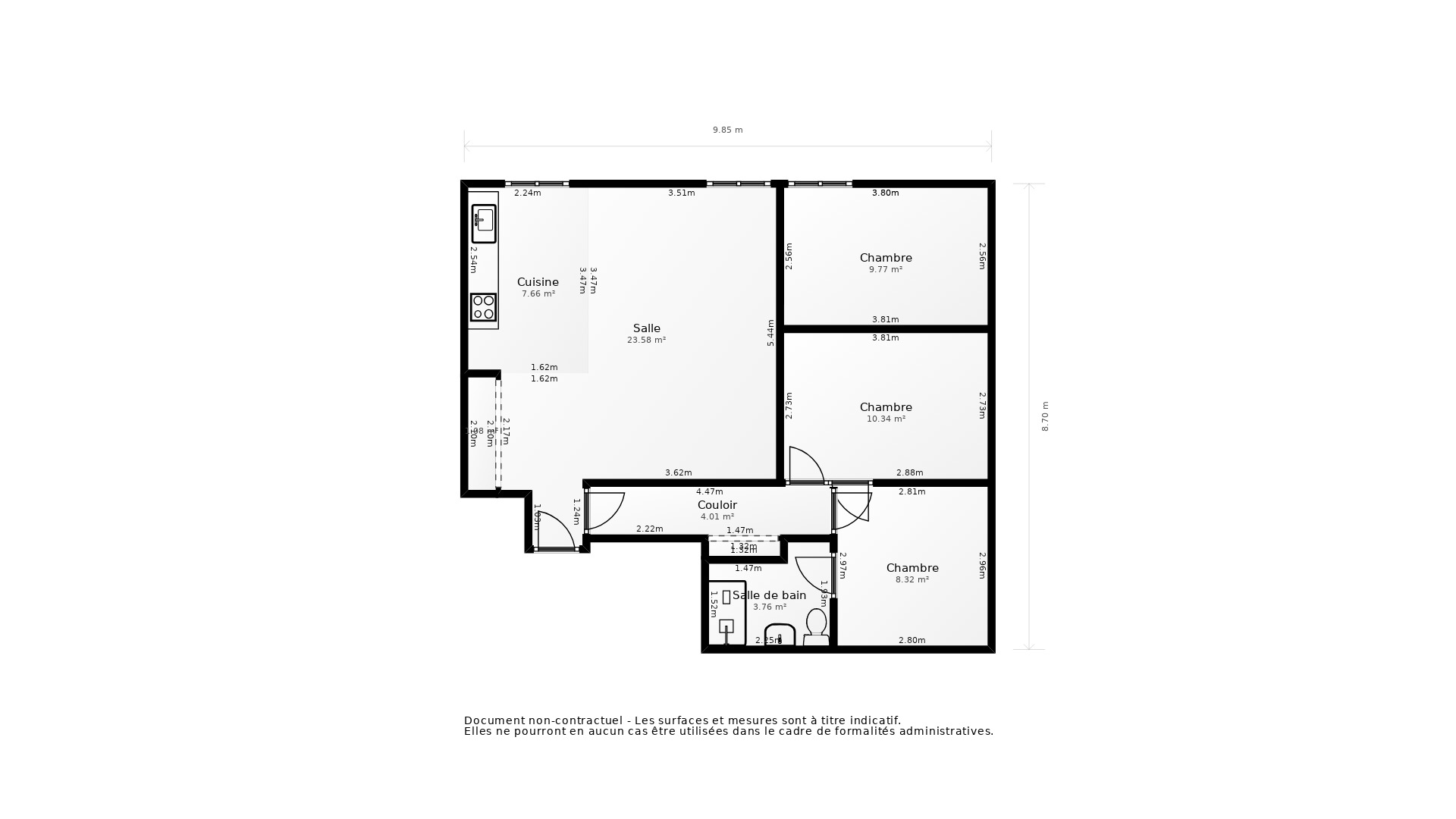 Vente Appartement SANNOIS - 4 pièces - 75 m² - (95110)
