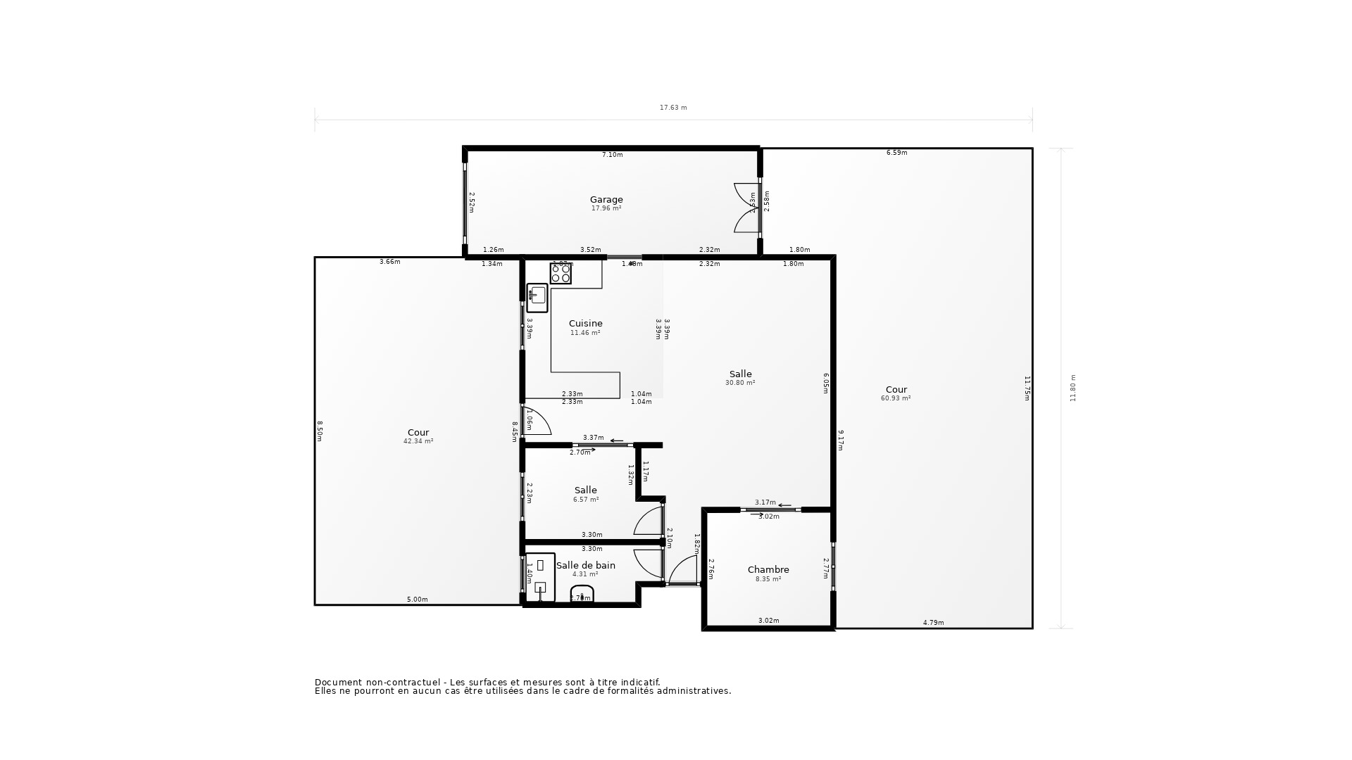 Vente Maison GIGEAN - 2 pièces - 72 m² - (34770)