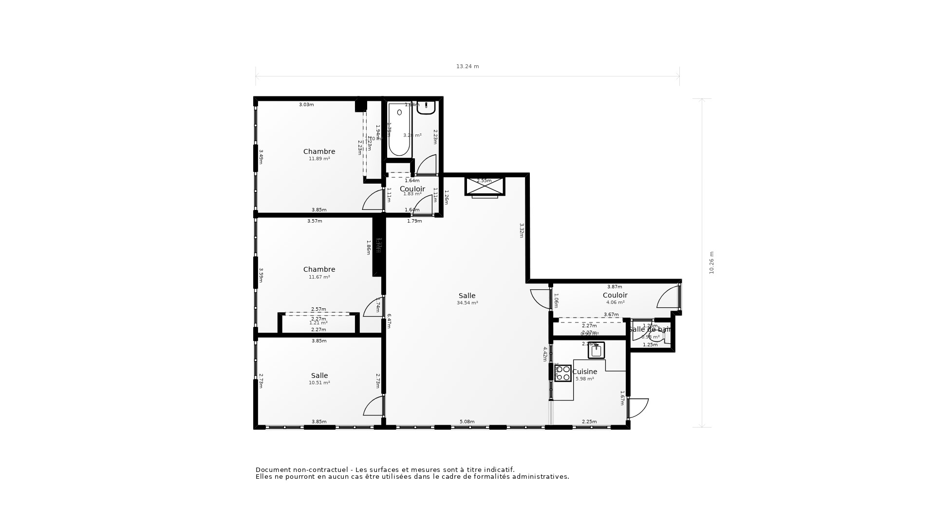 Vente Appartement ROYAN - 4 pièces - 105 m² - (17200)