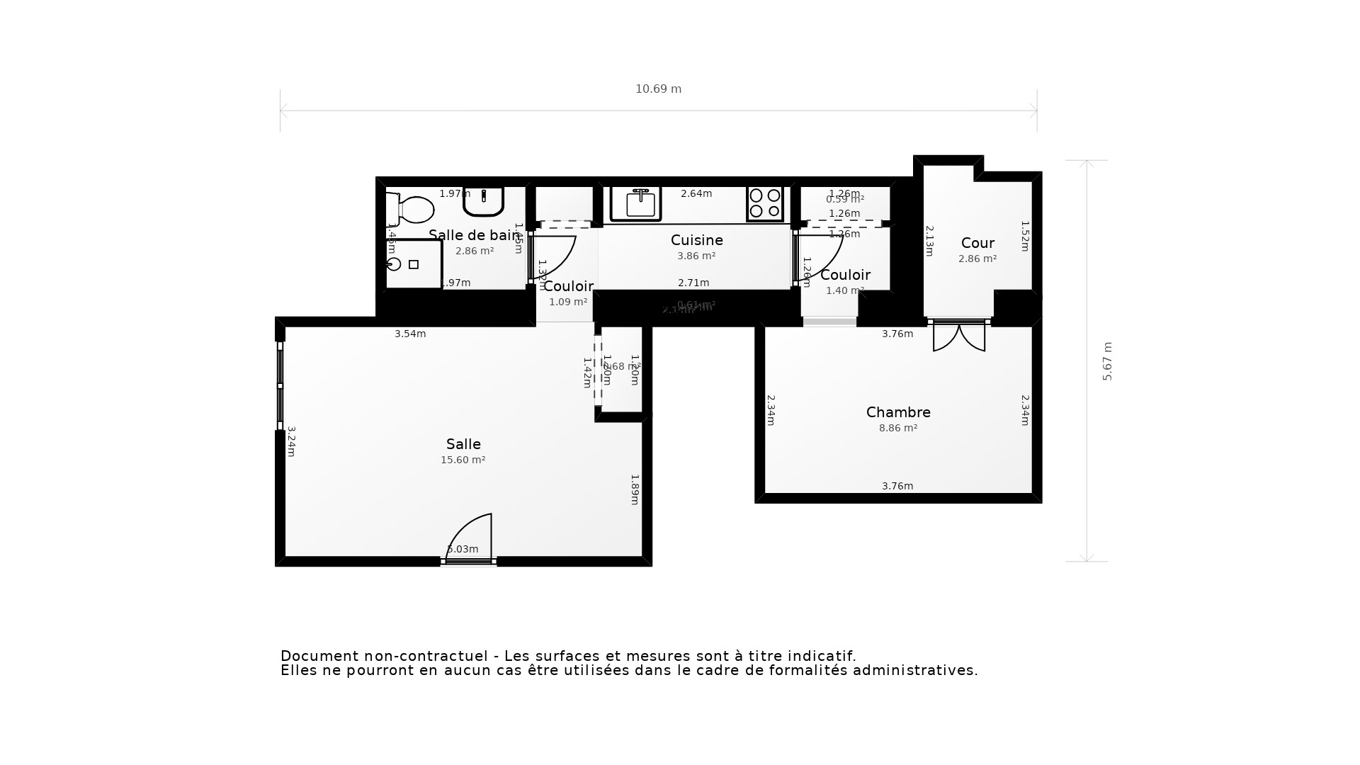 Vente Appartement BIARRITZ - 2 pièces - 36 m² - (64200)