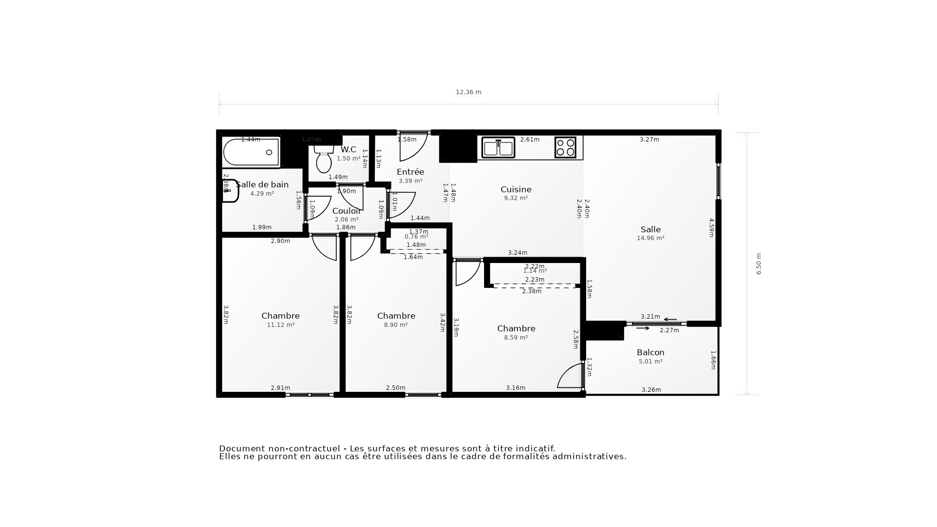 Vente Appartement Oullins - 4 pièces - 71 m² - (69310)