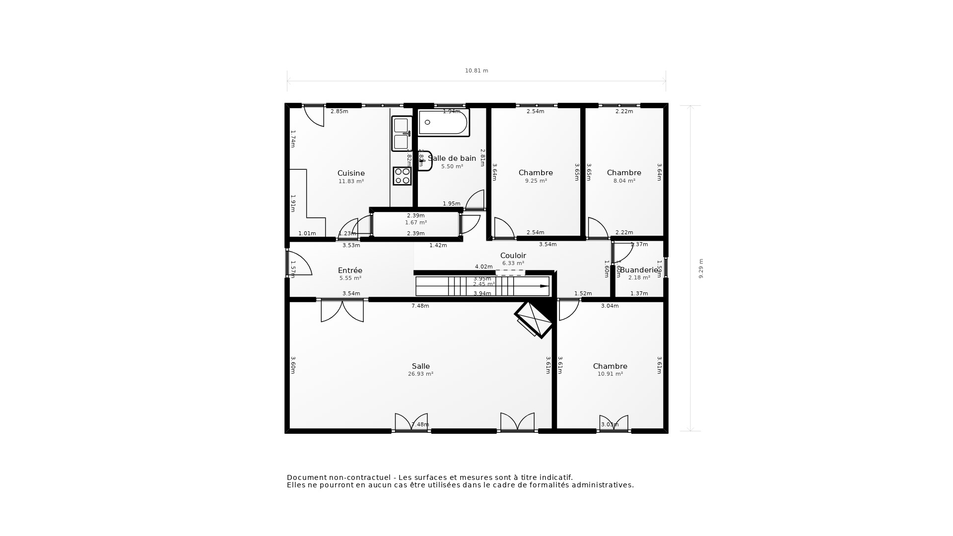 Vente Maison ST JEAN D ILLAC - 6 pièces - 157 m² - (33127)