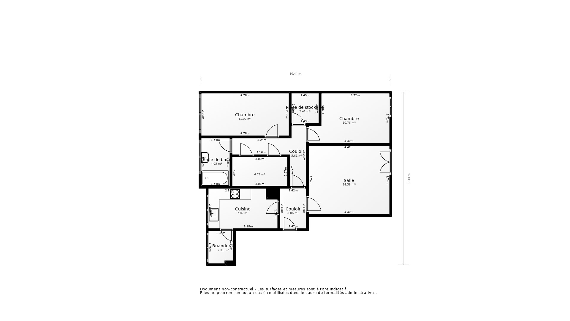 Vente Appartement ST CYR L ECOLE - 3 pièces - 69 m² - (78210)
