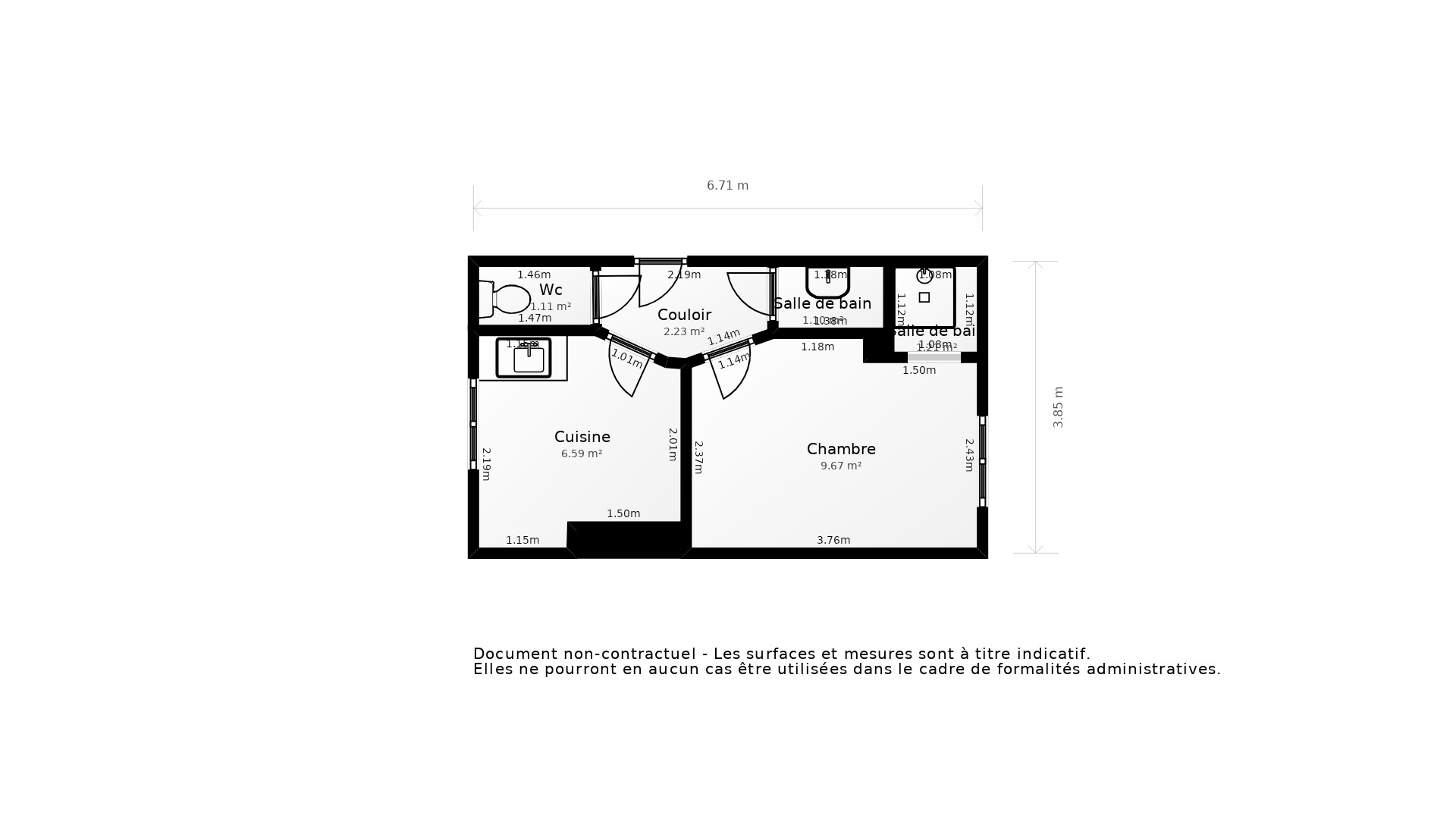 Vente Appartement CLICHY - 1 pièce - 24 m² - (92110)