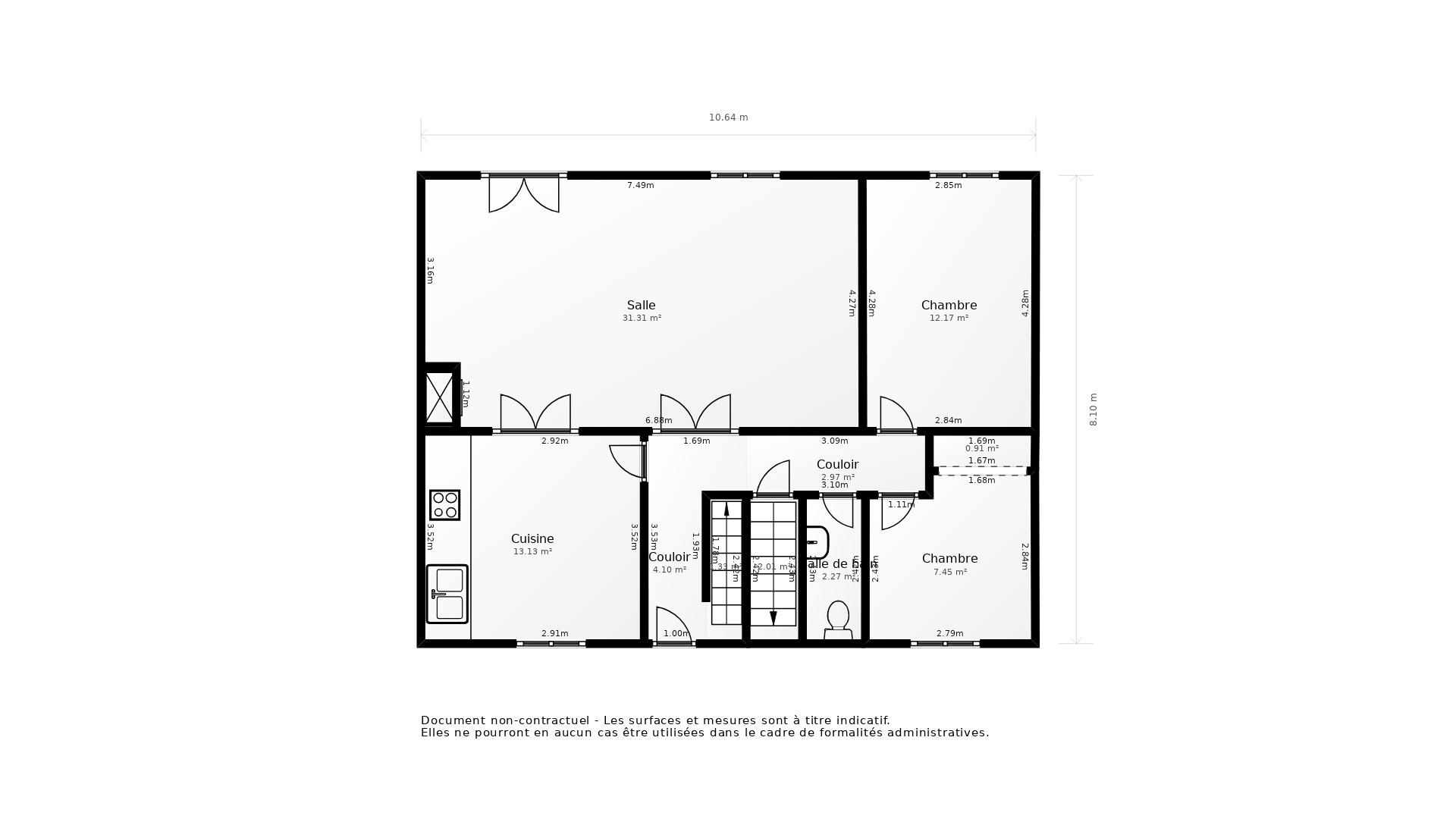 Vente Maison Saint-Méen - 7 pièces - 133 m² - (29260)