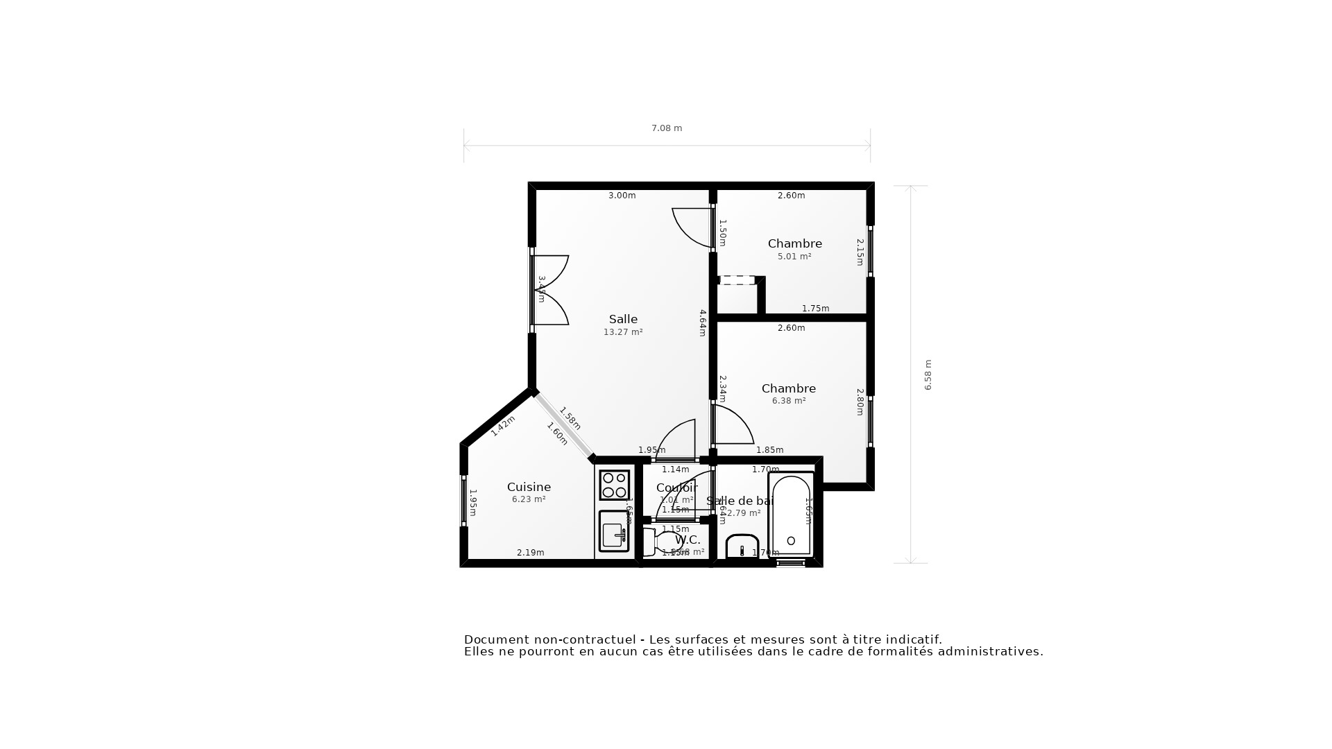 Vente Maison Soulac-sur-Mer - 3 pièces - 39 m² - (33780)