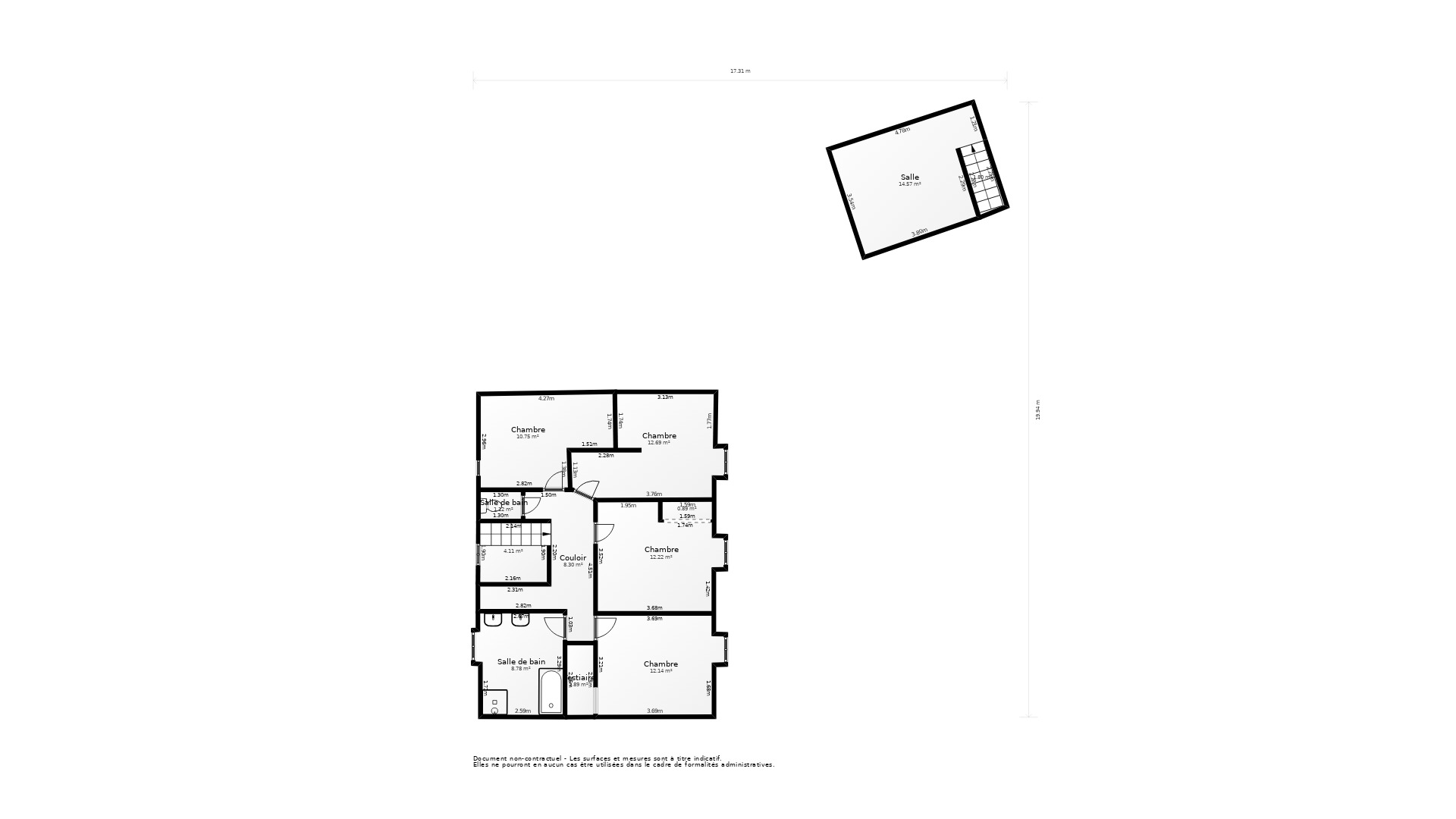 Vente Maison MANSLE LES FONTAINES - 9 pièces - 205 m² - (16230)