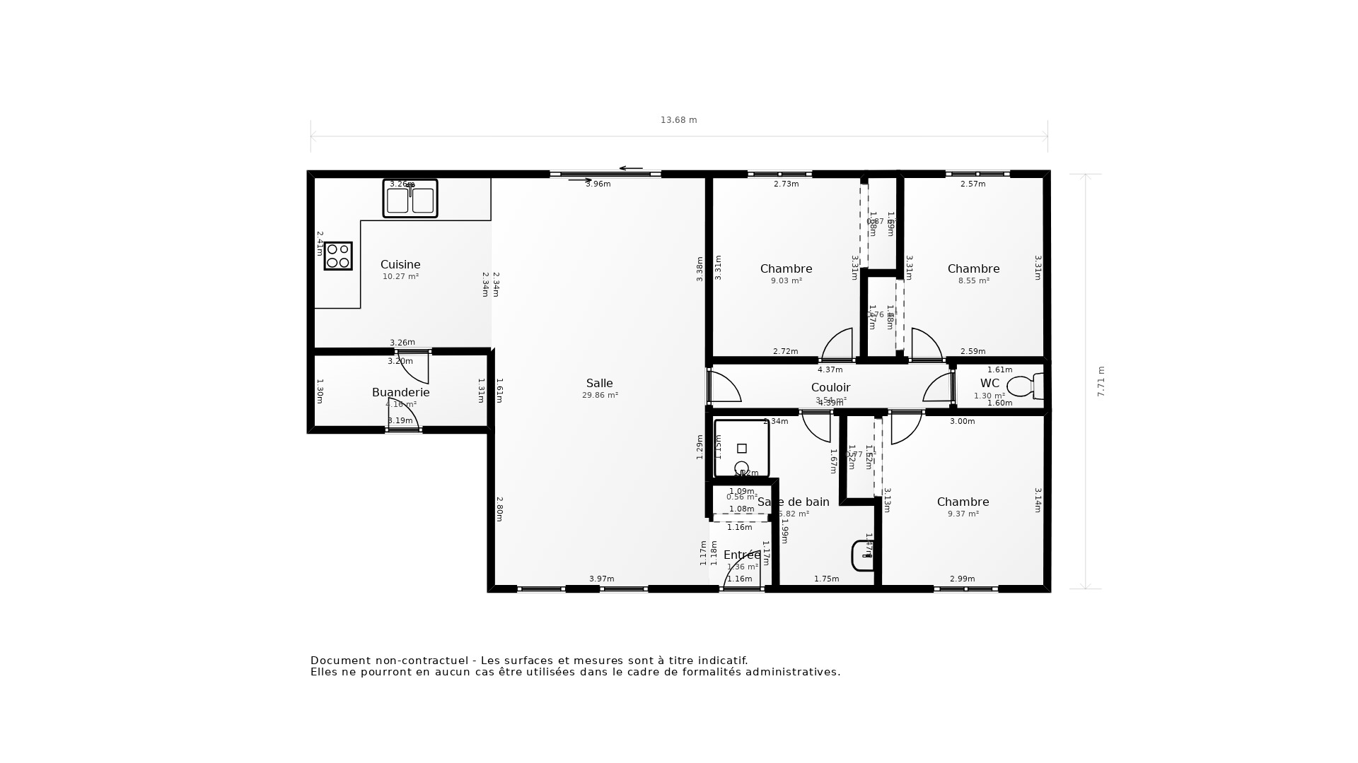 Vente Maison Asnières-la-Giraud - 4 pièces - 92 m² - (17400)