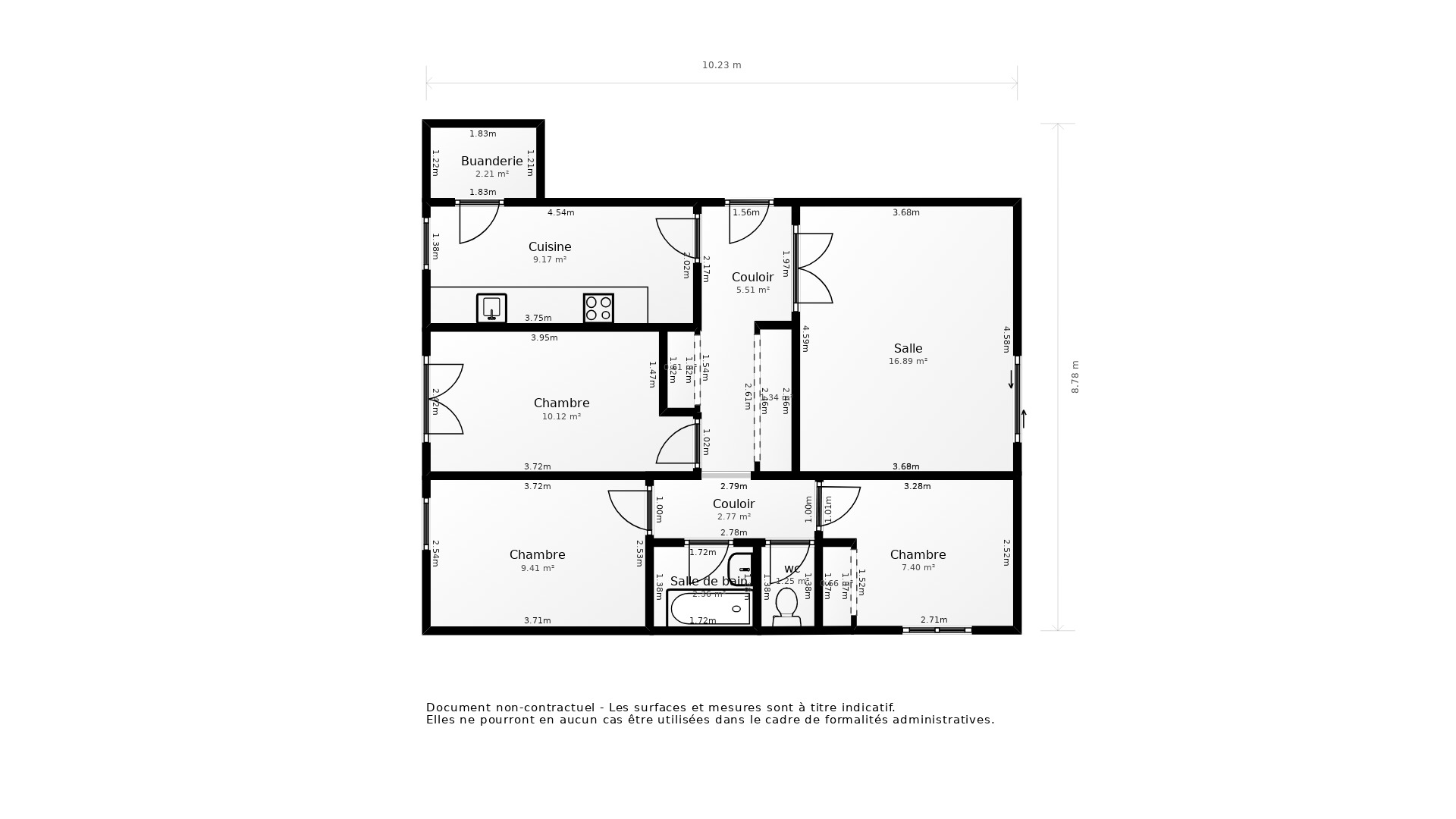 Vente Appartement PLAISIR - 4 pièces - 78 m² - (78370)
