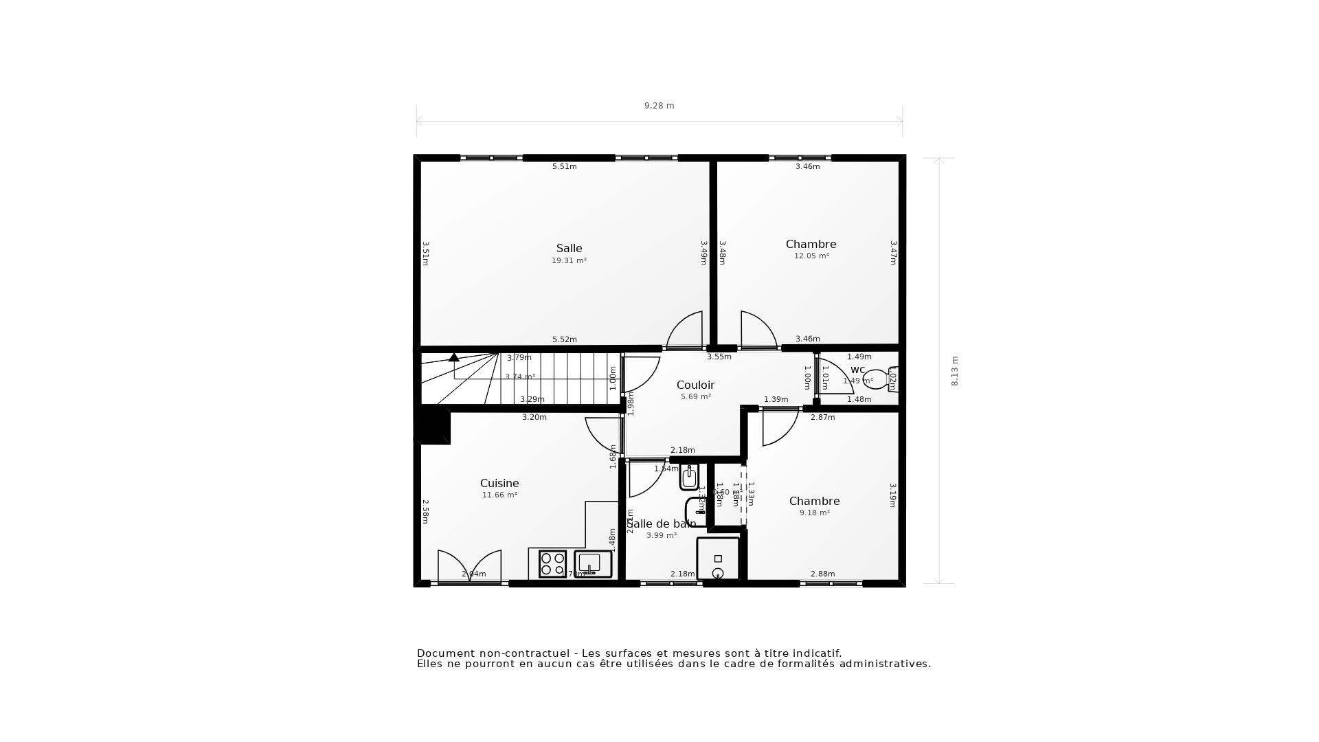 Vente Maison Périgueux - 4 pièces - 87 m² - (24000)