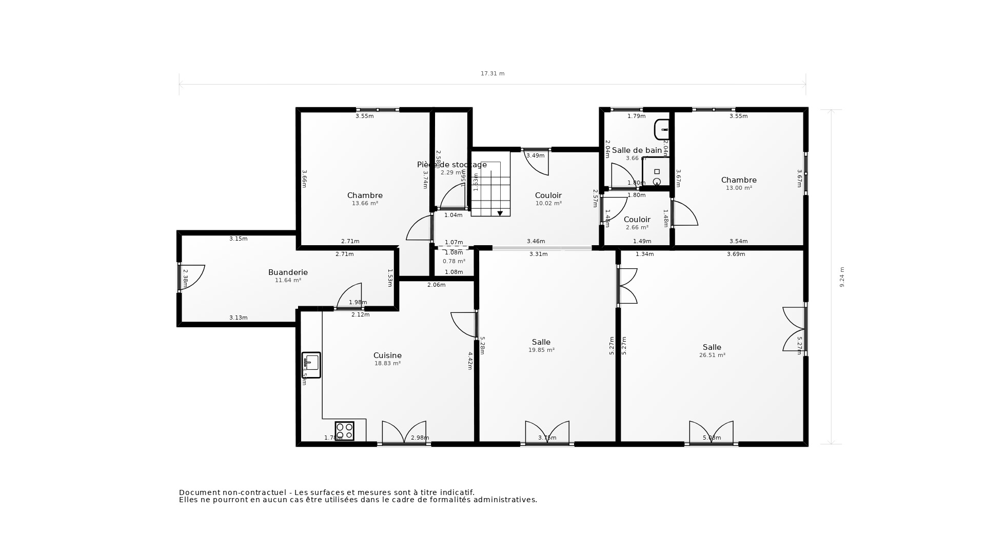 Vente Maison AUVILLAR - 7 pièces - 260 m² - (82340)