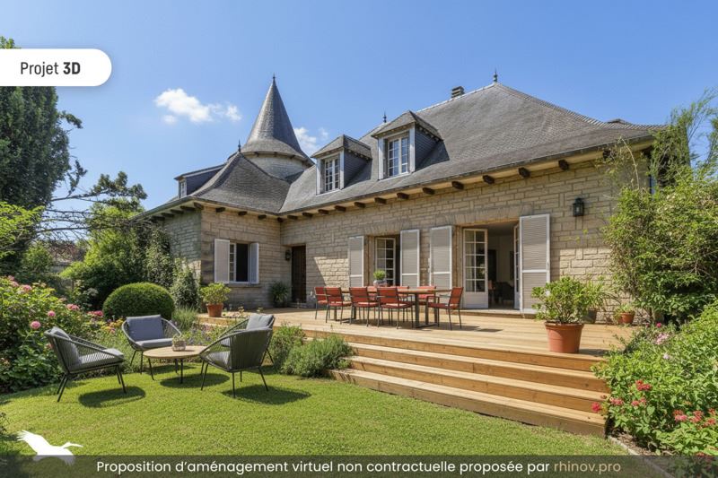 Vente Maison GUERVILLE - 10 pièces -305 m² - (78930)