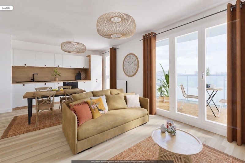 Vente Appartement MANTES LA VILLE - 3 pièces -61 m² - (78711)