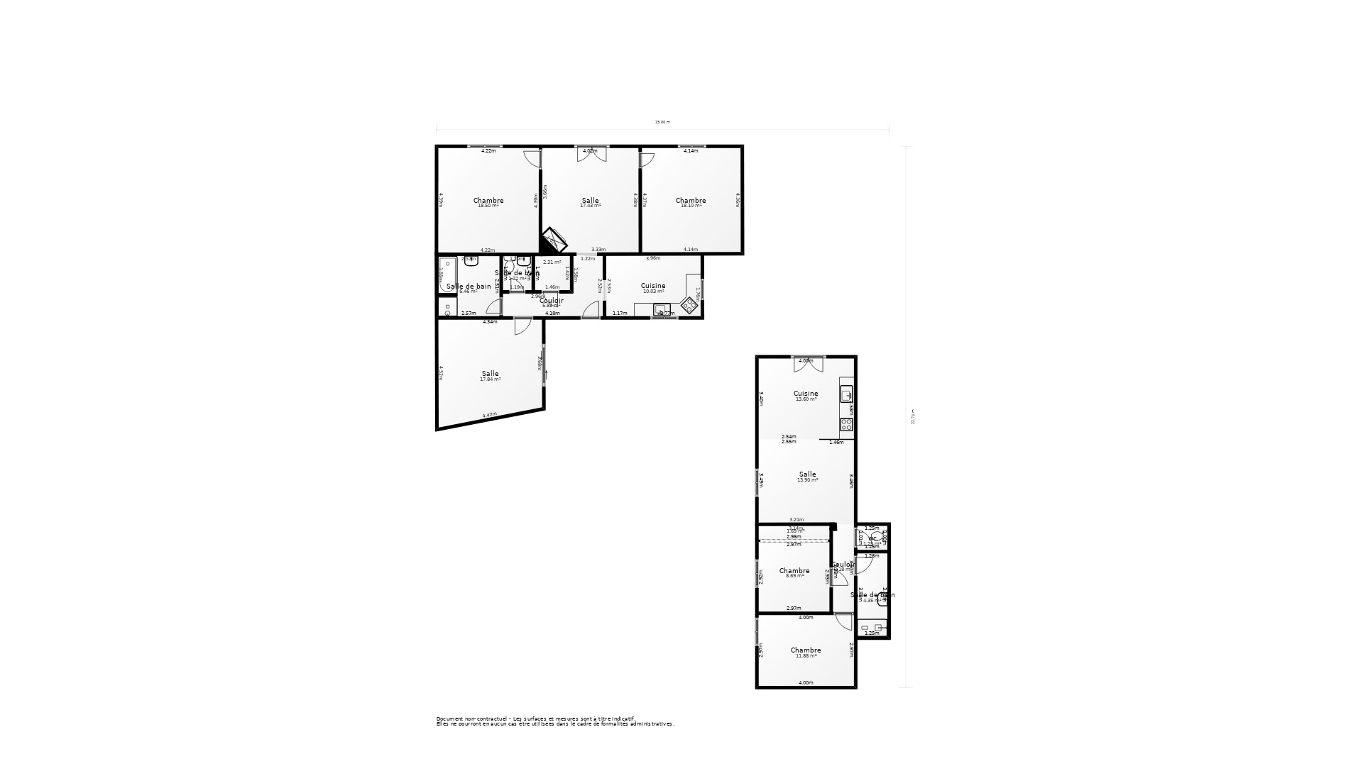 Vente Maison ST MEDARD DE GUIZIERES - 7 pièces - 150 m² - (33230)